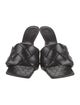 Bottega Veneta Intrecciato Weave Leather Slides