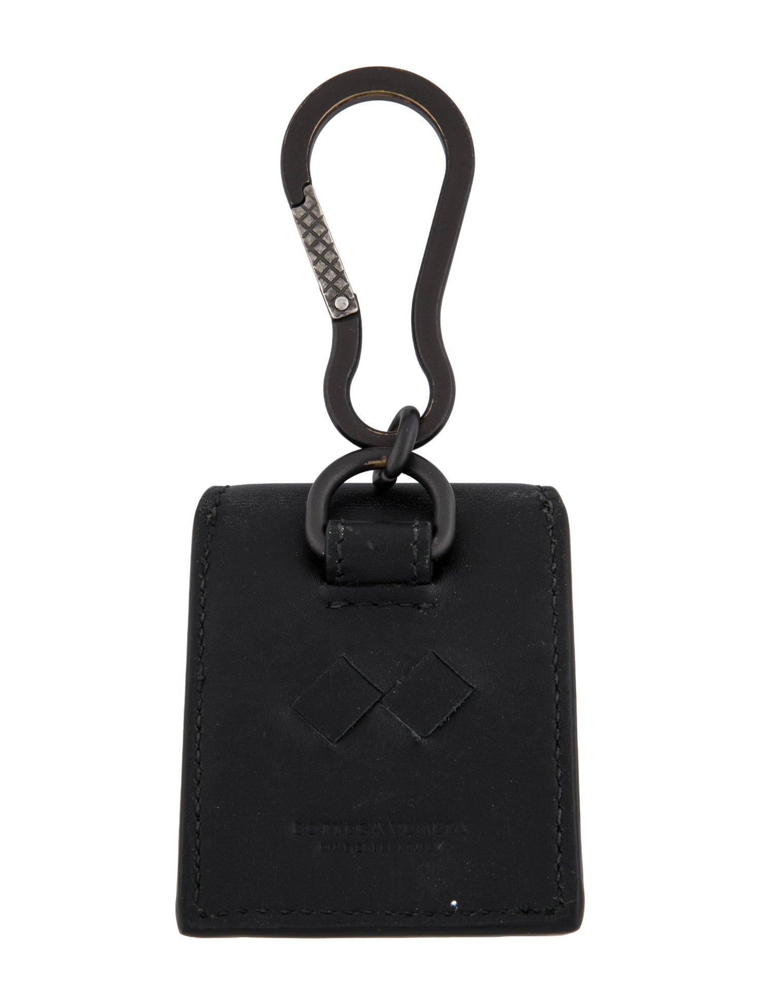 Bottega Veneta black keychian