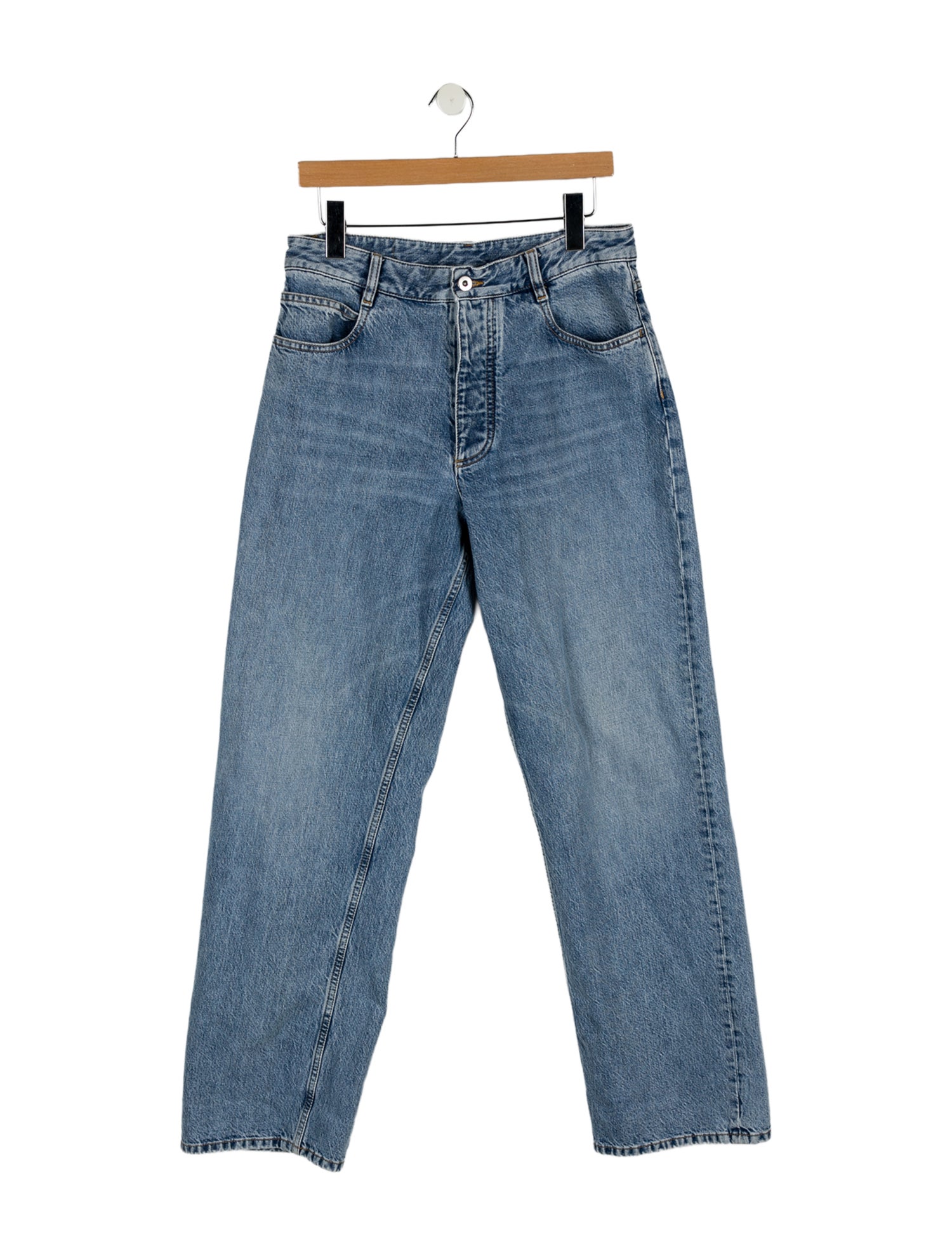 Bottega Veneta High-Rise Wide Leg Jeans