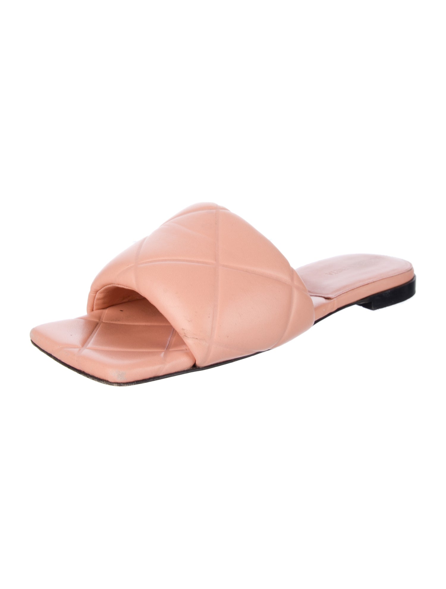 Bottega Veneta Leather Slides