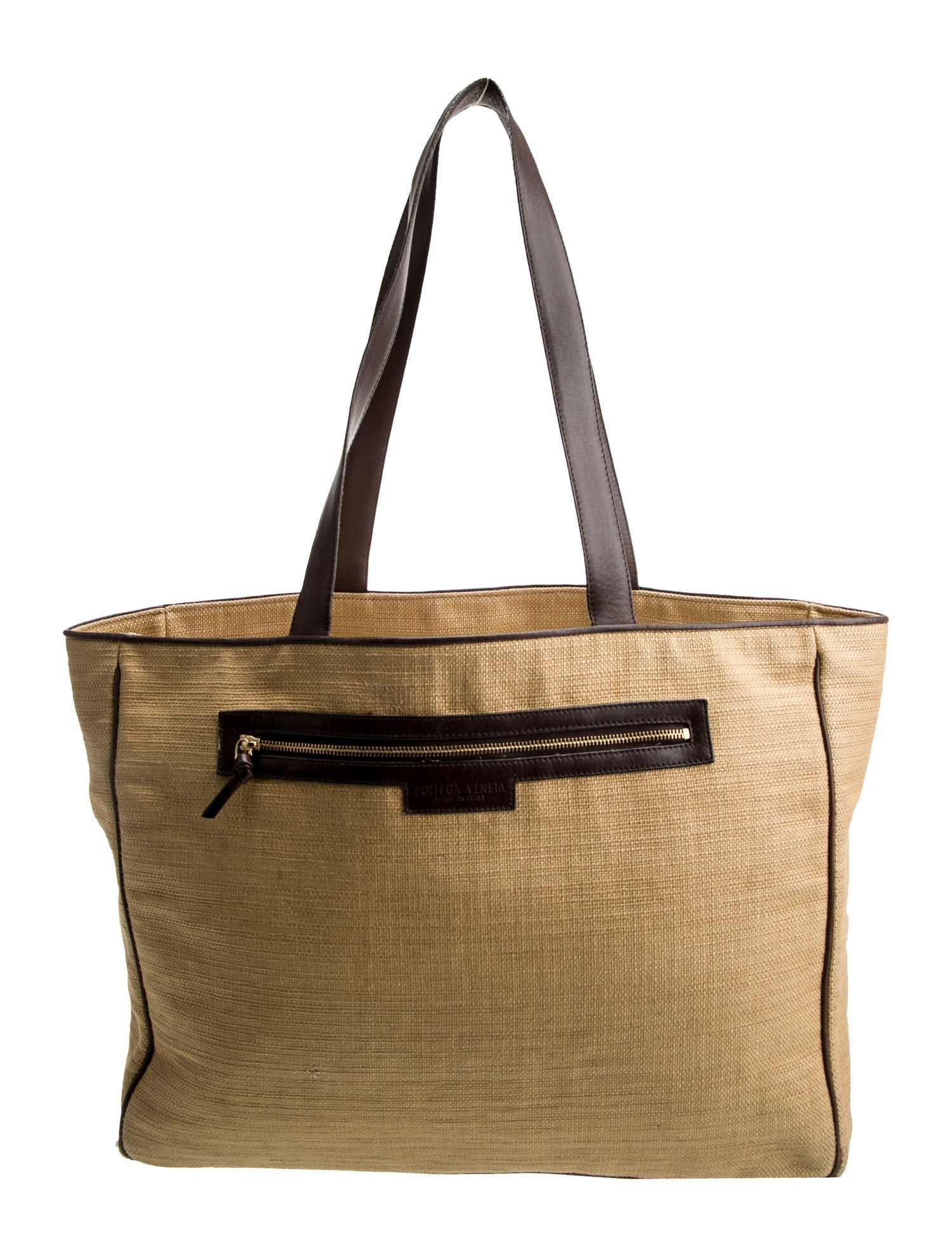 Bottega Veneta Raffia Tote Vintage