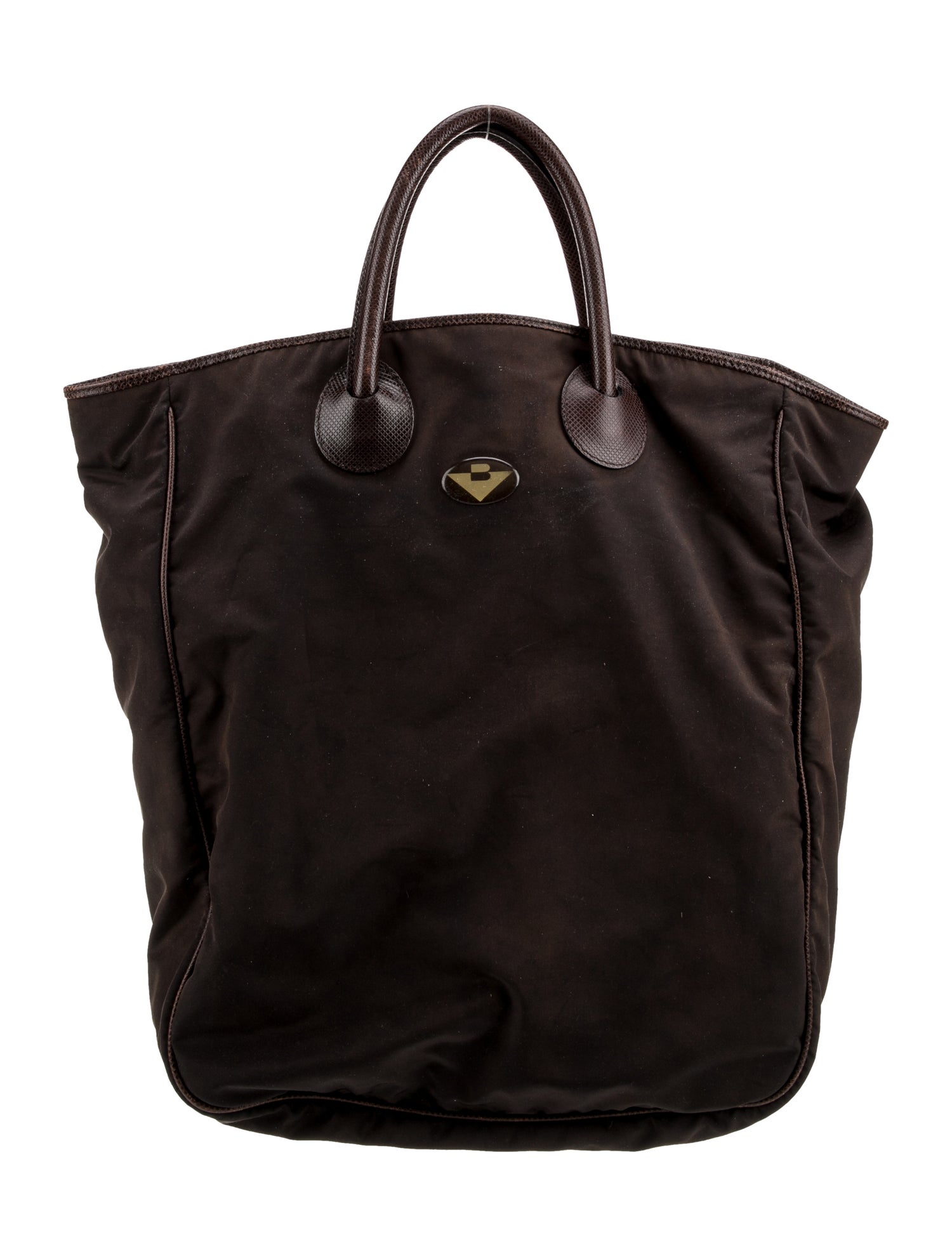 Bottega Veneta Nylon Top Handle Bag