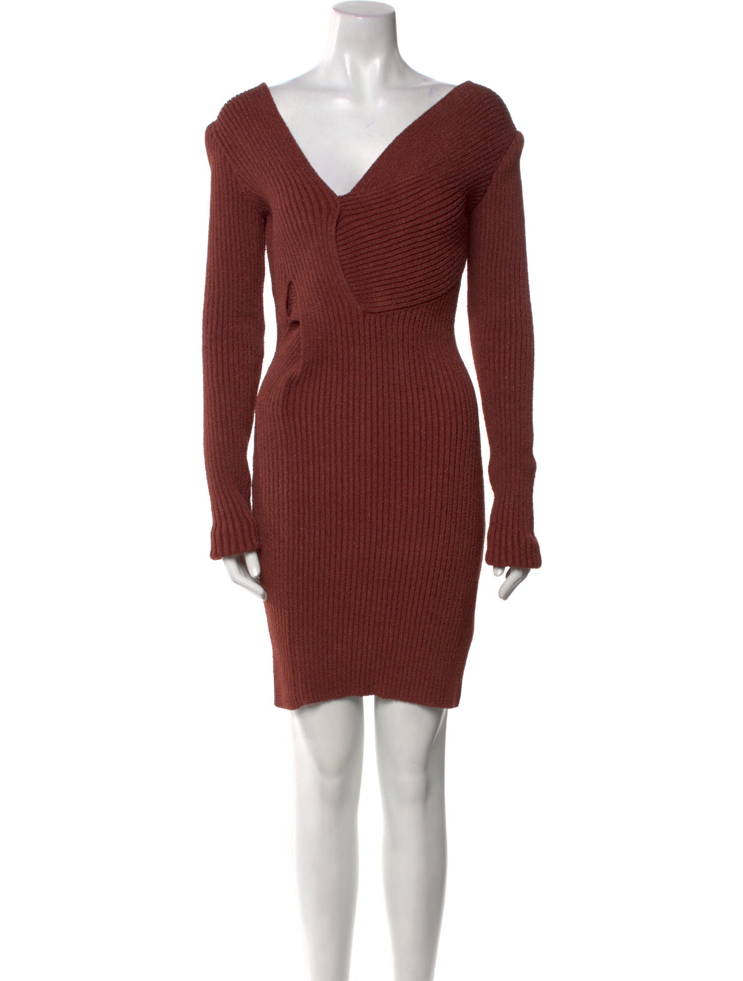 Bottega Veneta V-Neck Mini Dress w/ Tags