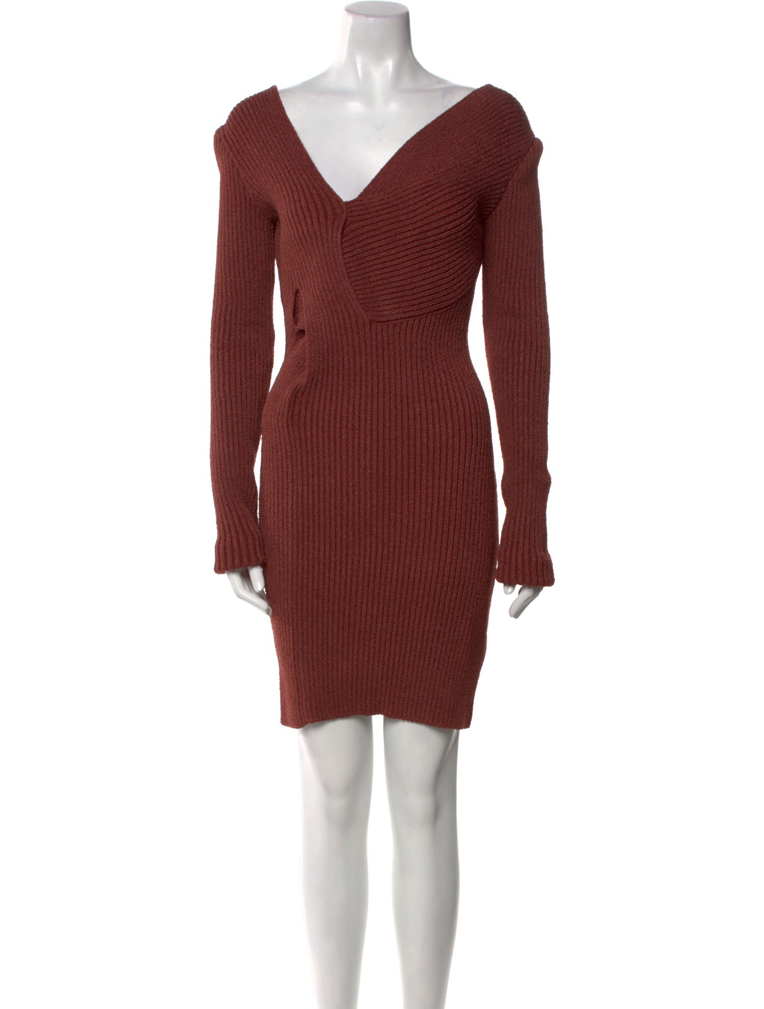Bottega Veneta V-Neck Mini Dress w/ Tags