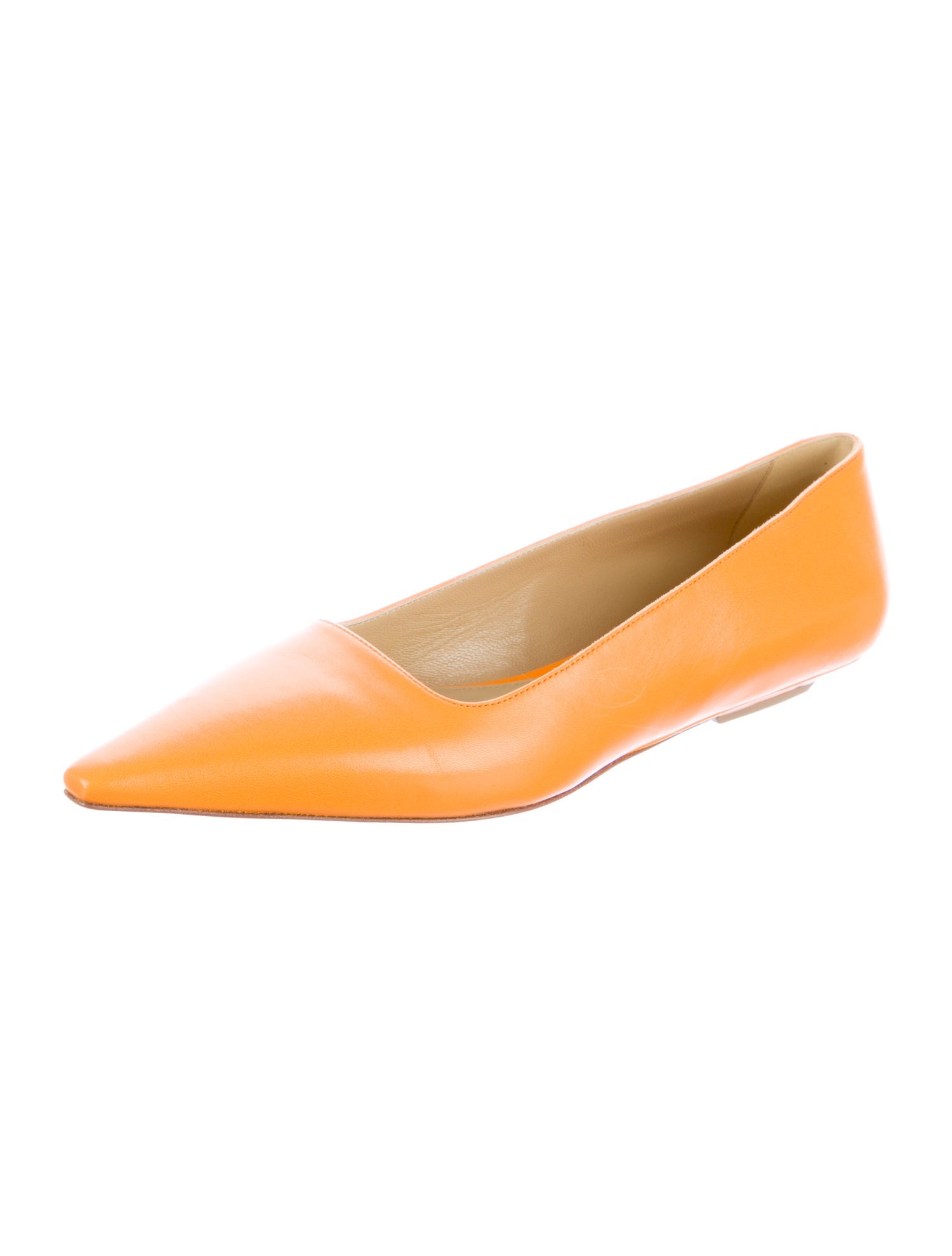 Bottega Veneta Leather Ballet Flats