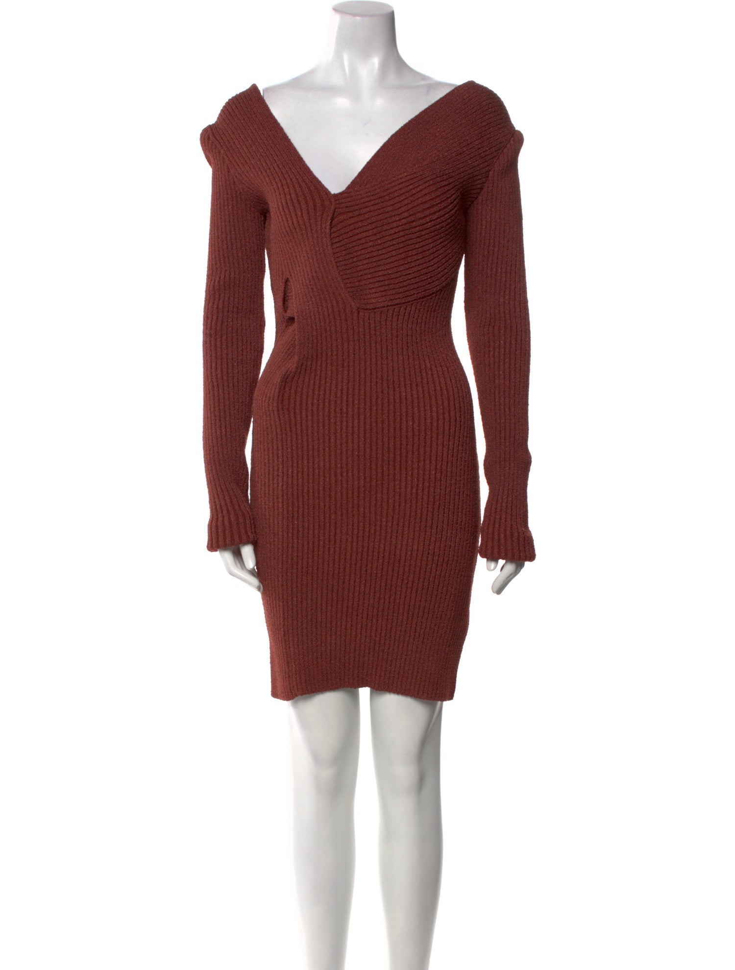 Bottega Veneta V-Neck Mini Dress w/ Tags