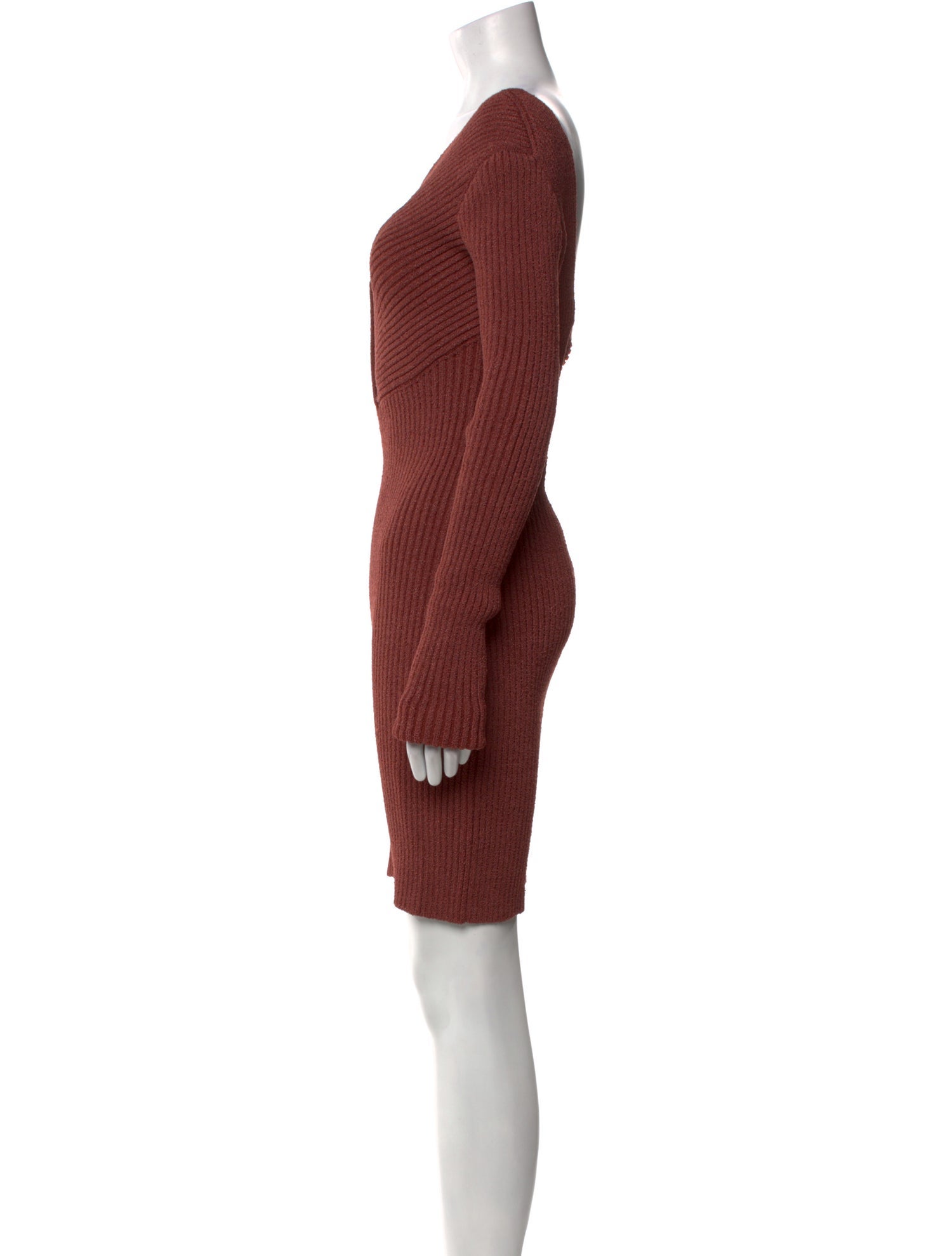 Bottega Veneta V-Neck Mini Dress w/ Tags