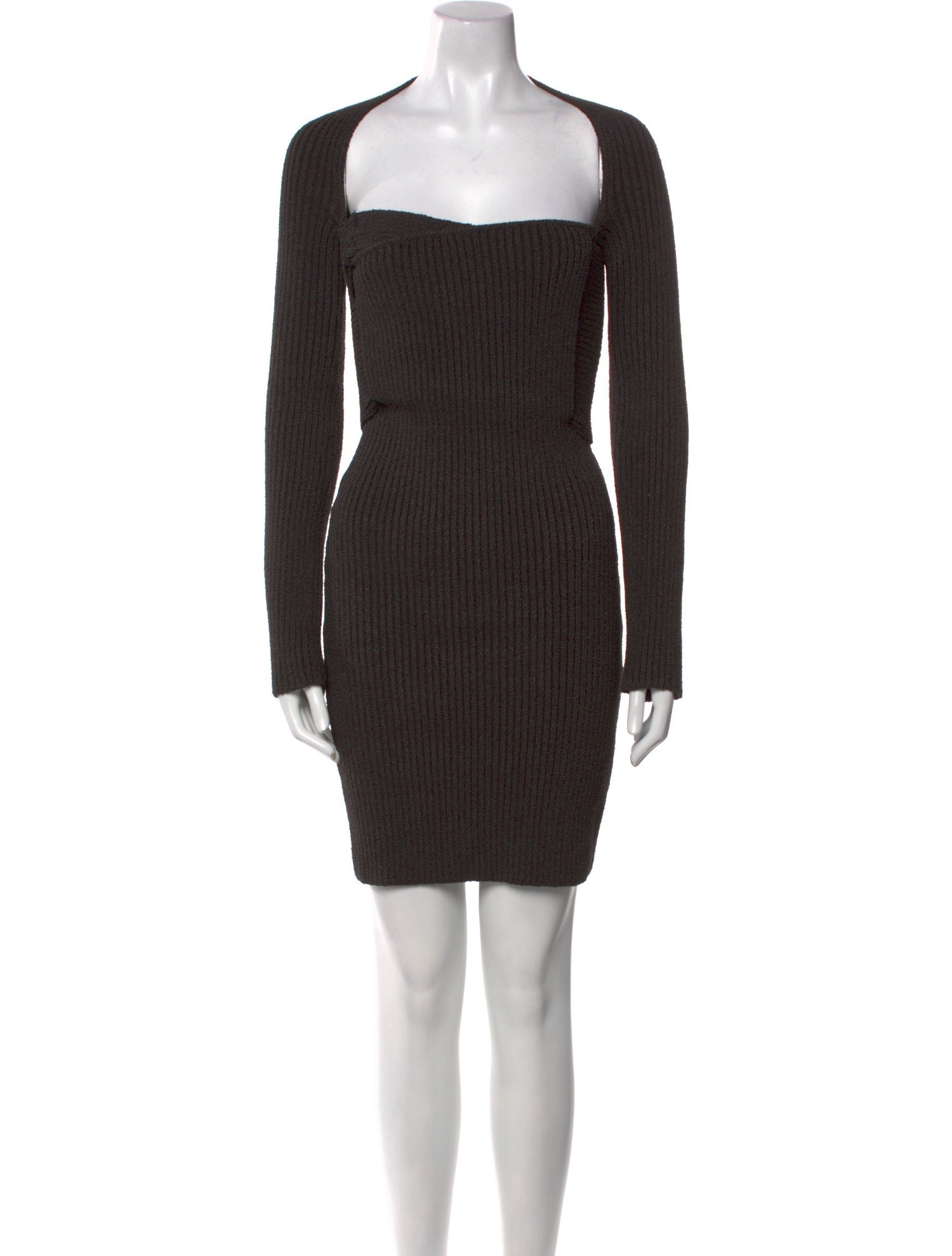 Bottega Veneta Square Neckline Mini Dress w/ Tags