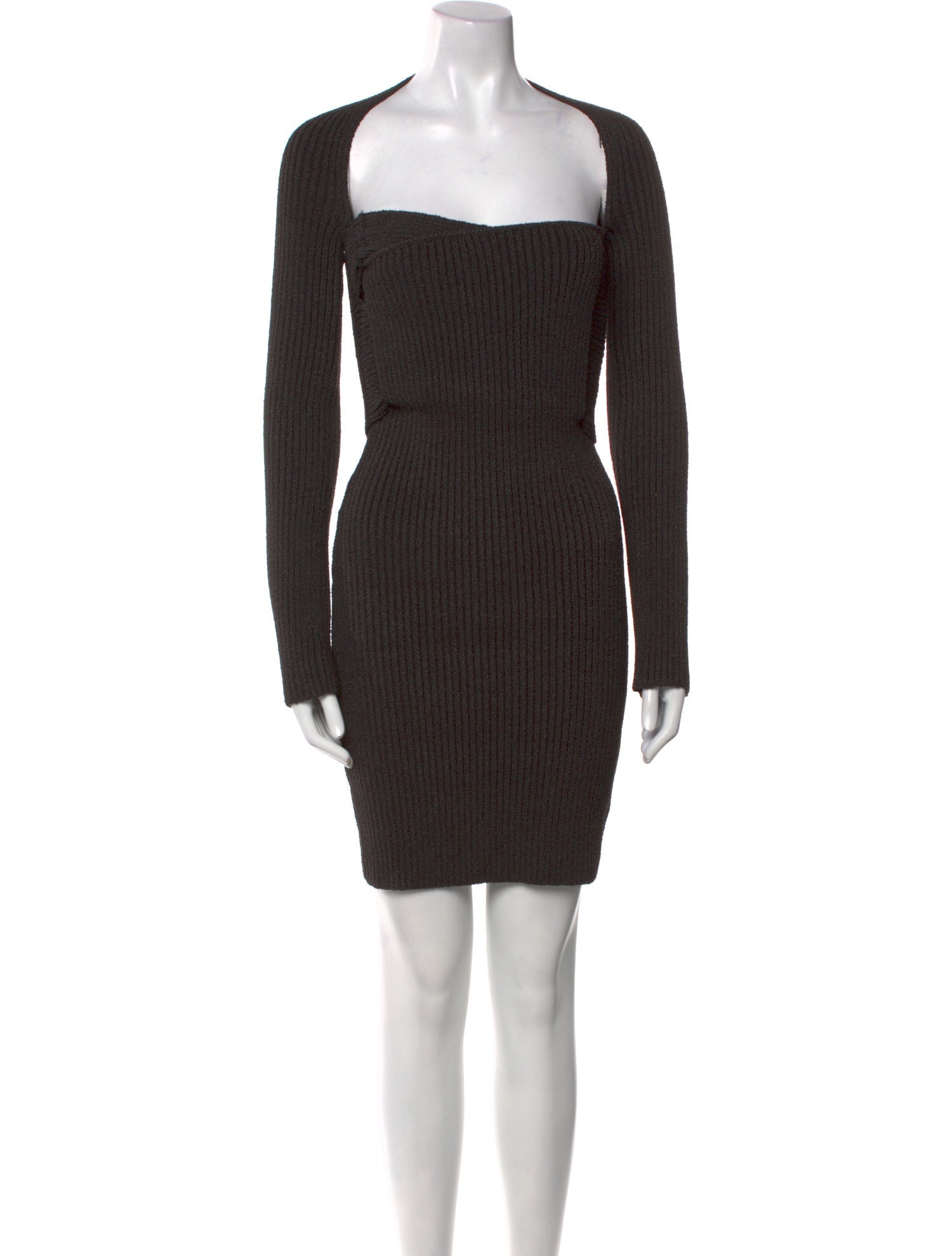 Bottega Veneta Square Neckline Mini Dress w/ Tags
