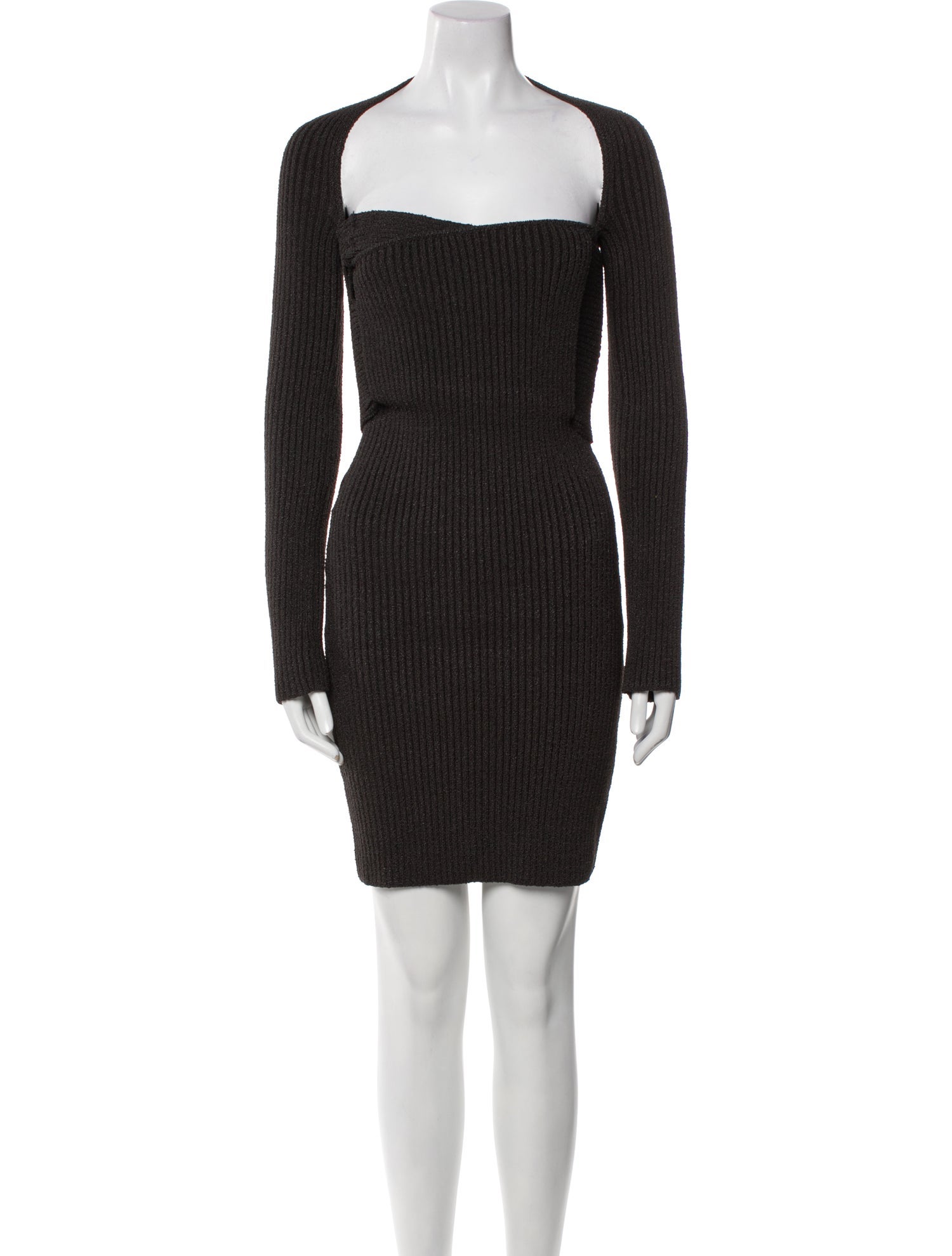 Bottega Veneta Square Neckline Mini Dress w/ Tags