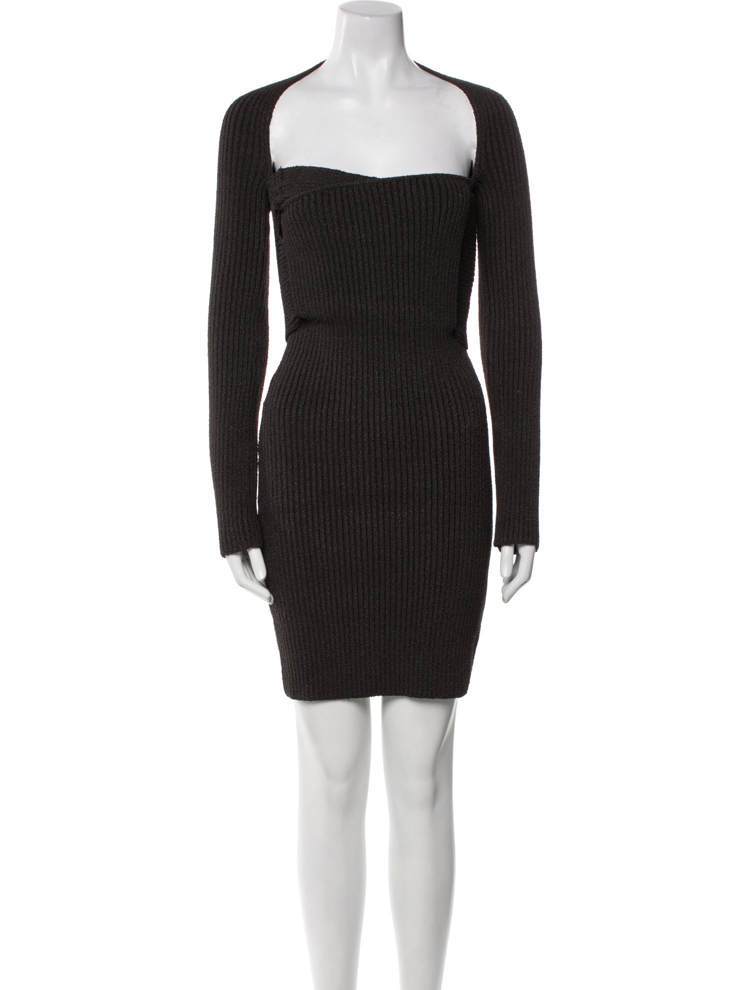 Bottega Veneta Square Neckline Mini Dress w/ Tags