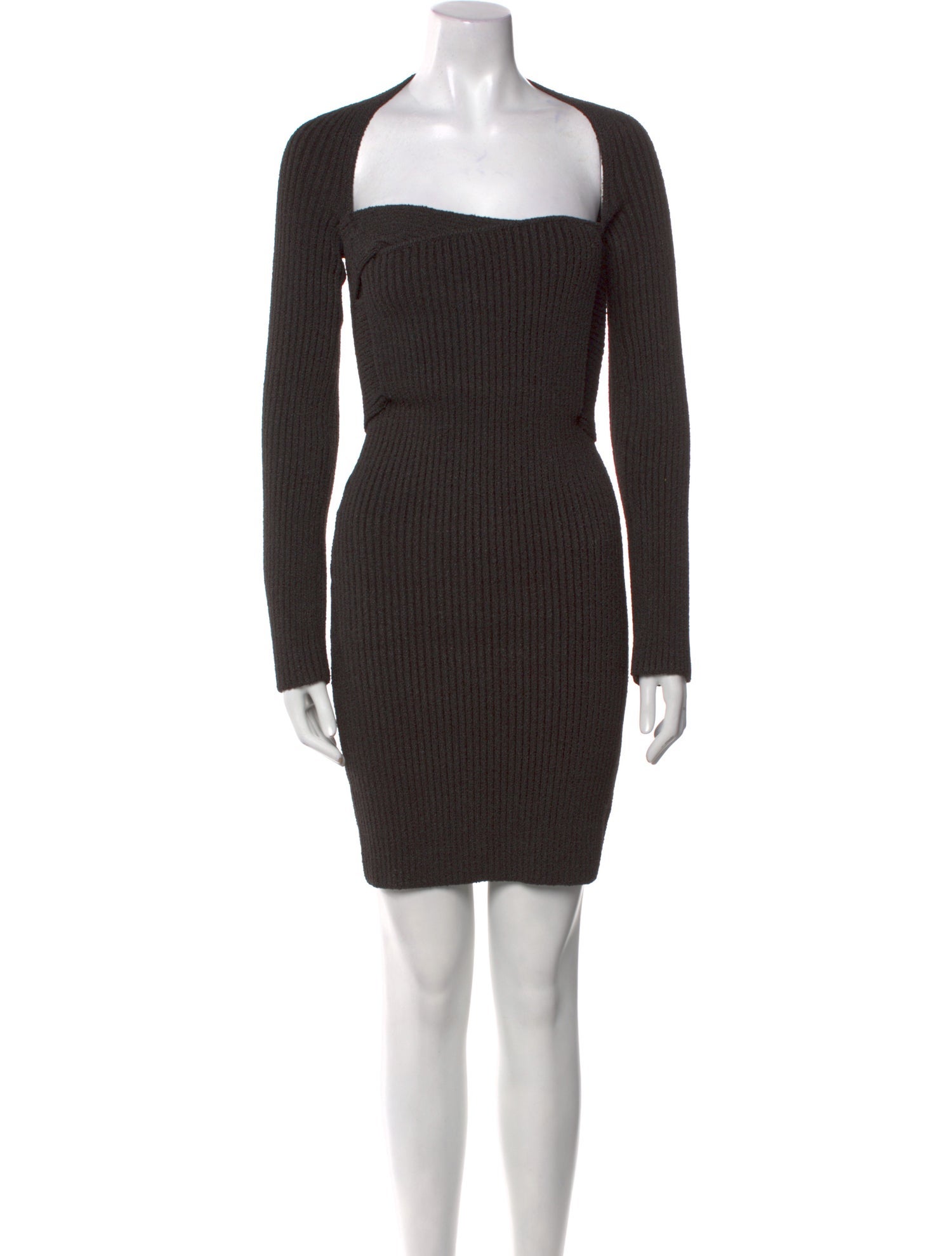 Bottega Veneta Square Neckline Mini Dress w/ Tags