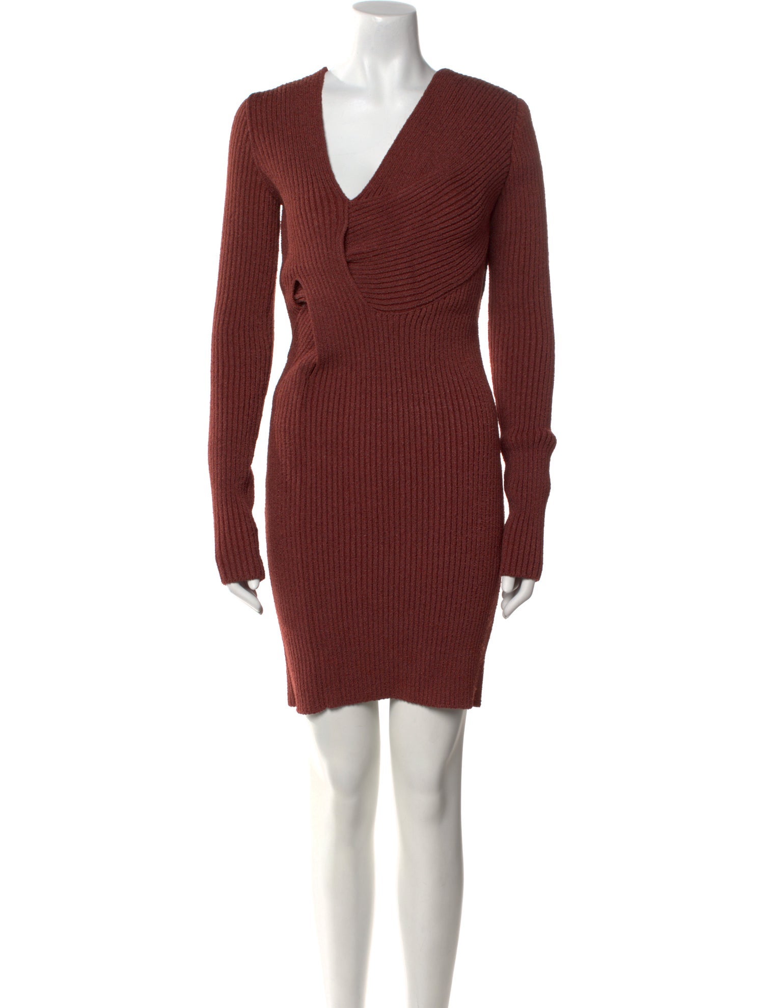 Bottega Veneta V-Neck Mini Dress w/ Tags