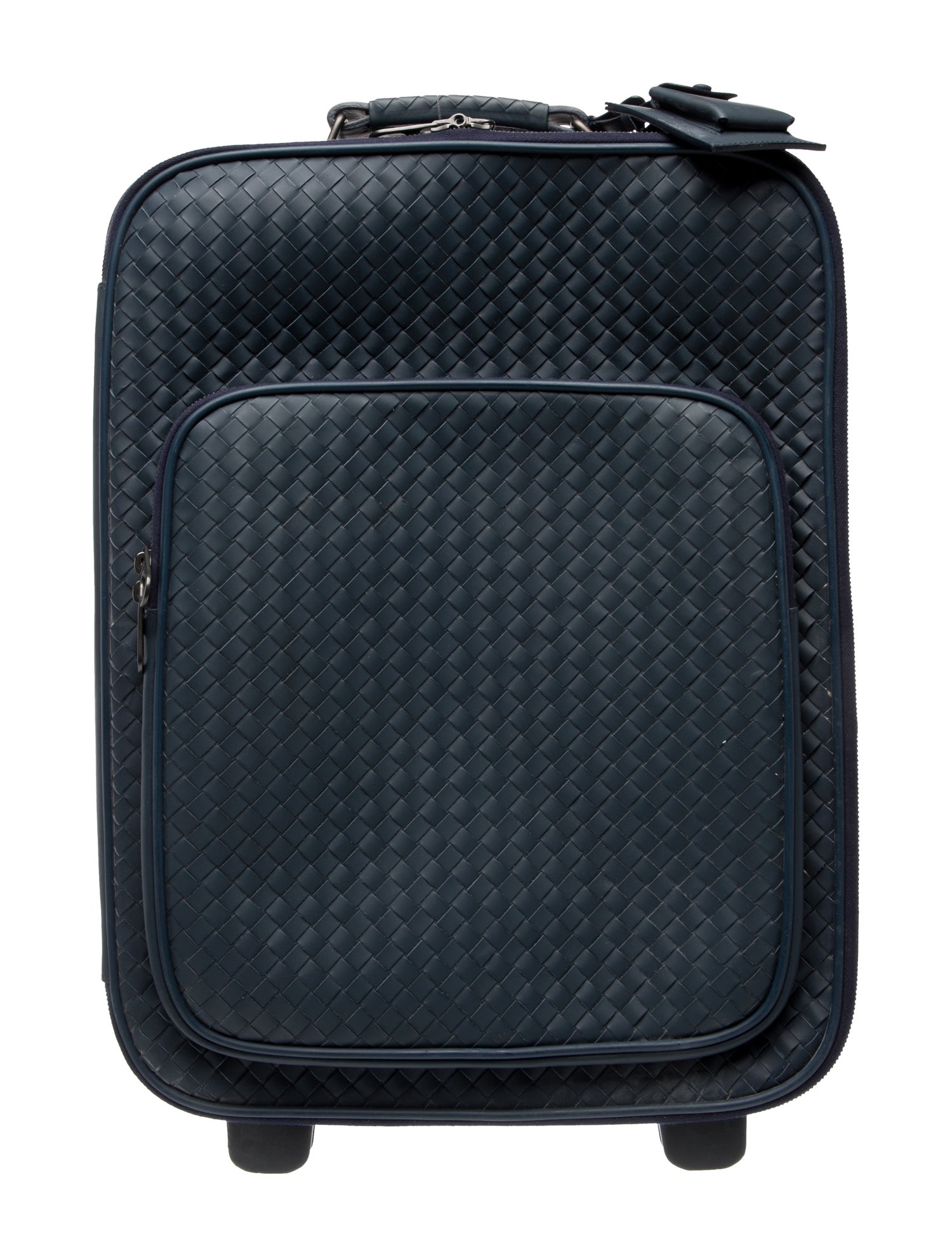 Bottega Veneta Intrecciato Leather Suitcase