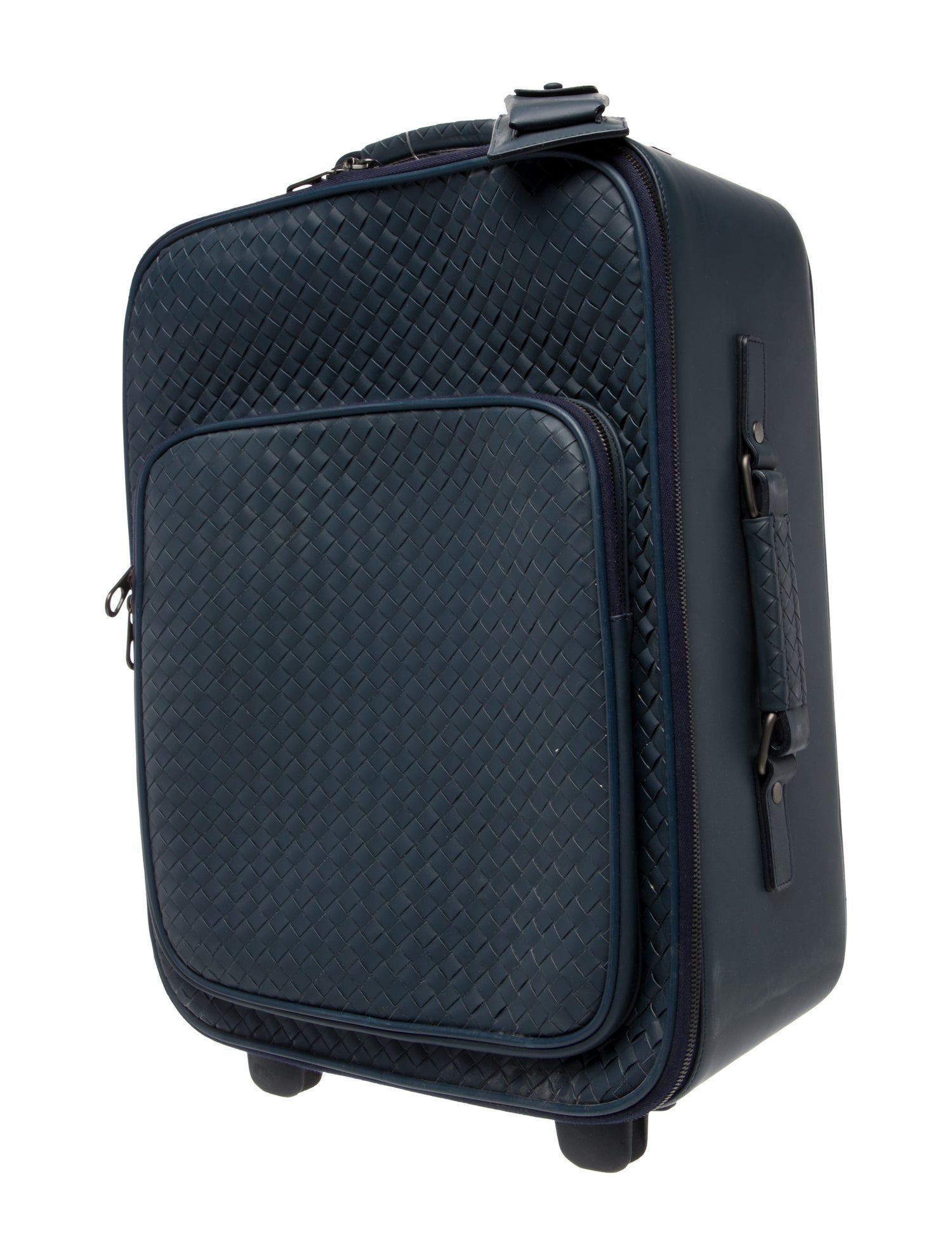 Bottega Veneta Intrecciato Leather Suitcase