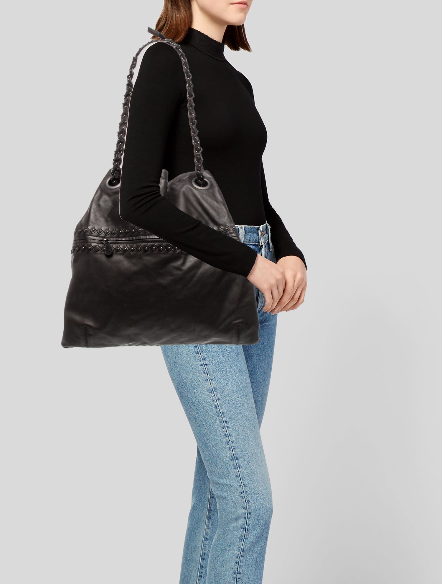 Bottega Veneta Leather Bucket Bag