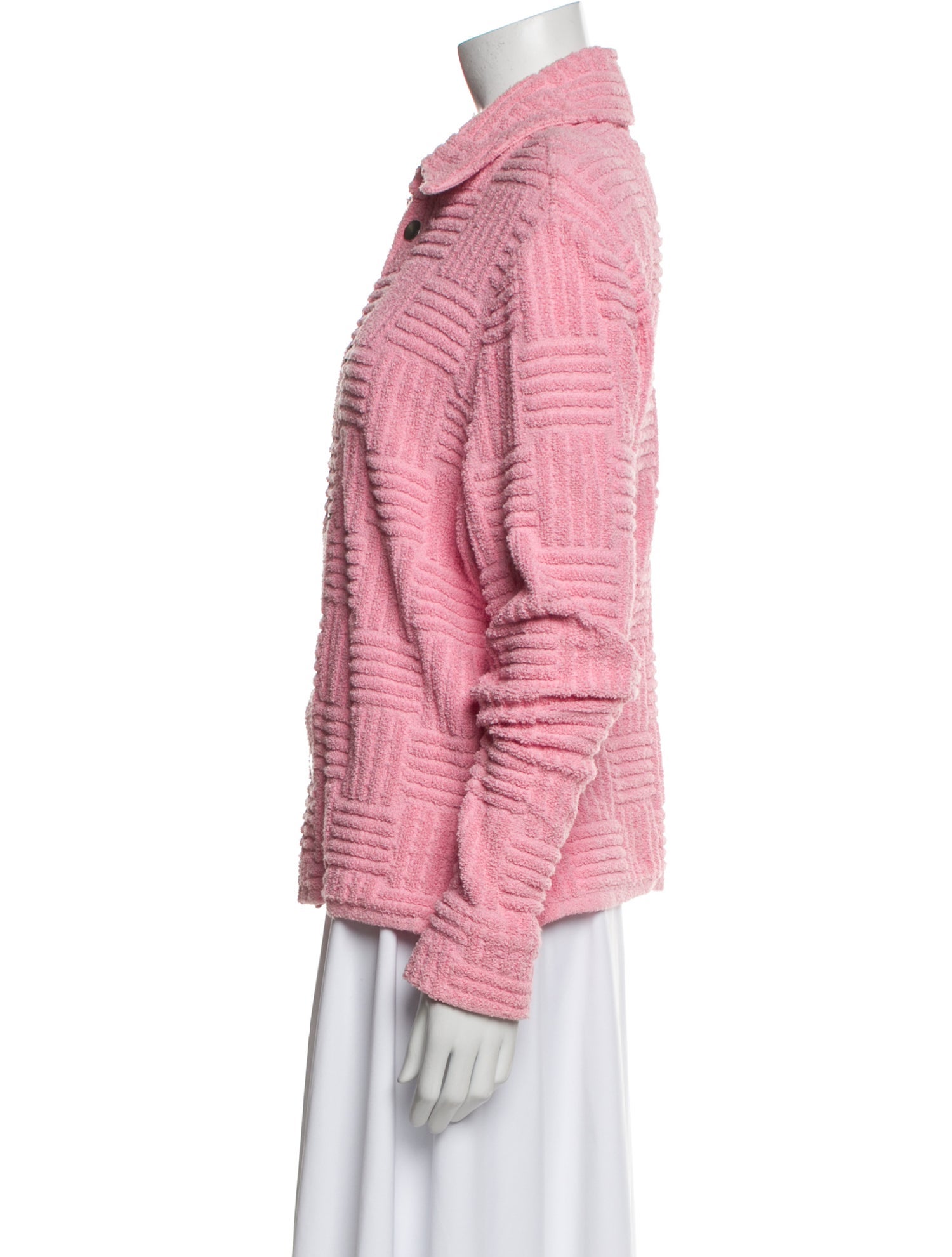 Bottega Veneta Tweed Pattern Jacket