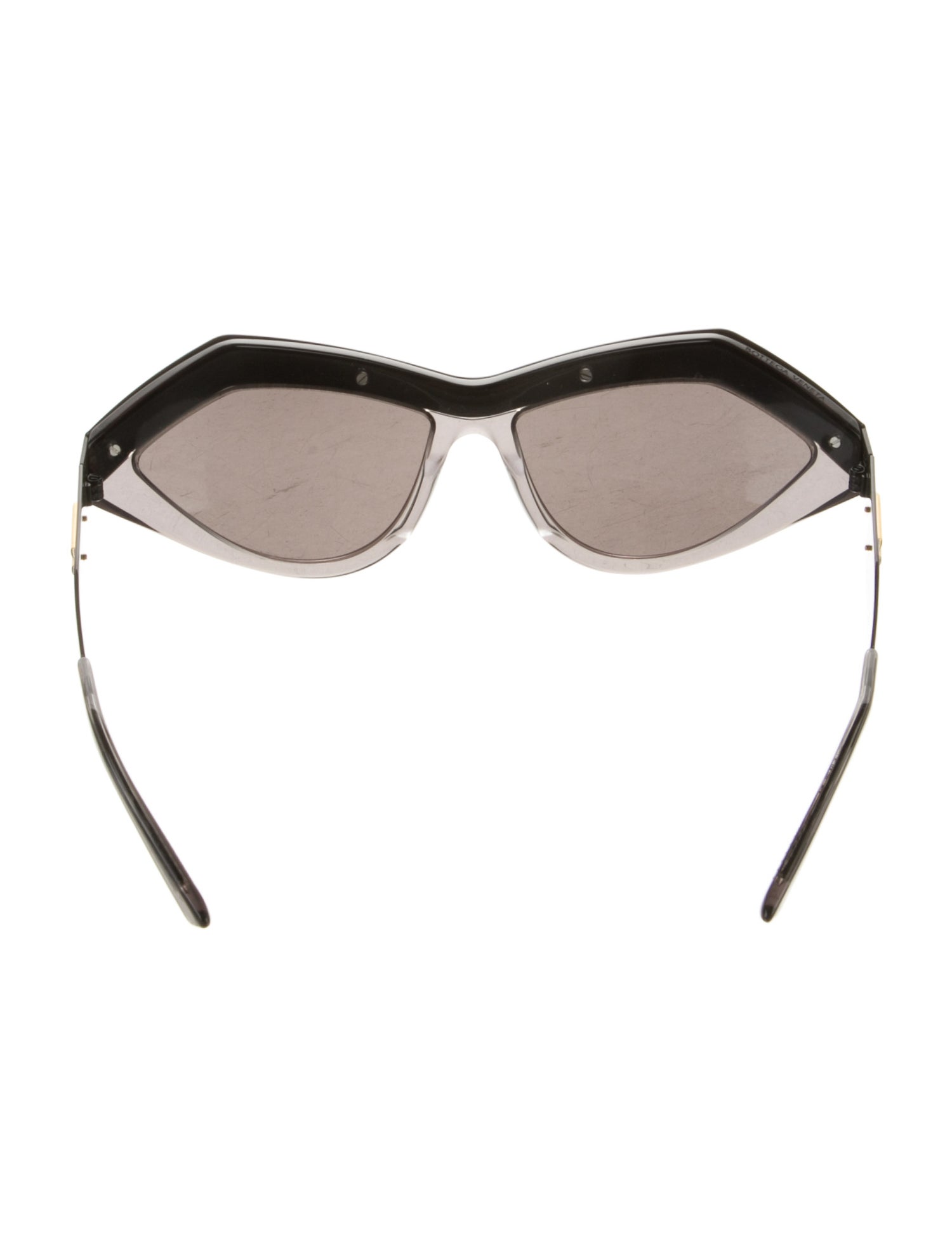 Bottega Veneta Cat-Eye Mirrored Sunglasses