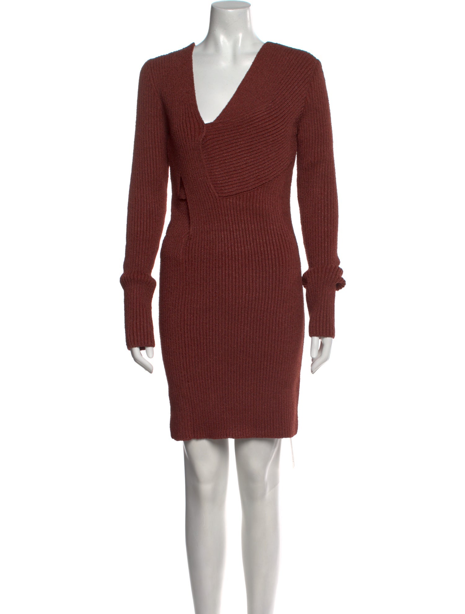 Bottega Veneta V-Neck Mini Dress w/ Tags