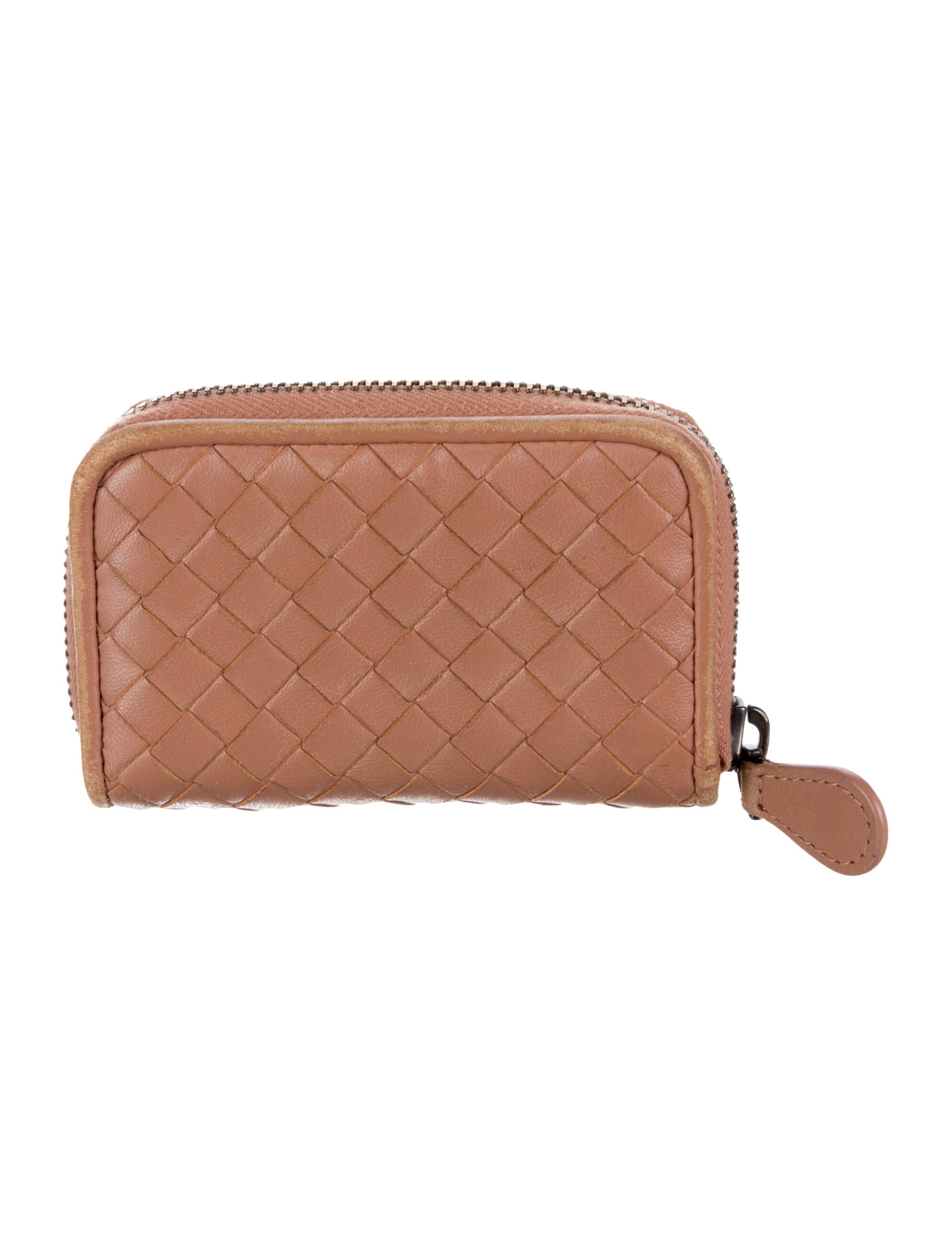 Bottega Veneta Intrecciato Weave Leather Wallet