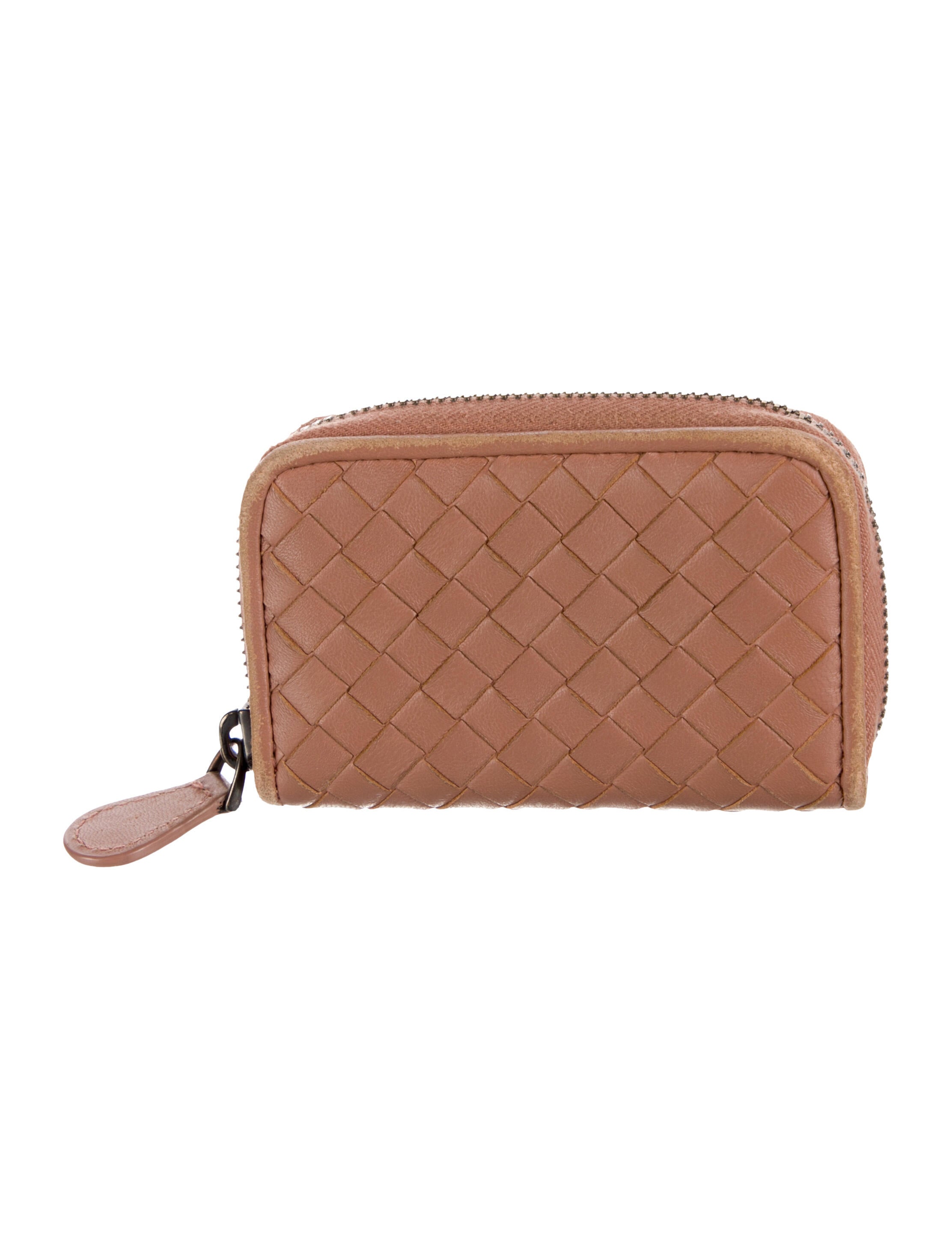 Bottega Veneta Intrecciato Weave Leather Wallet