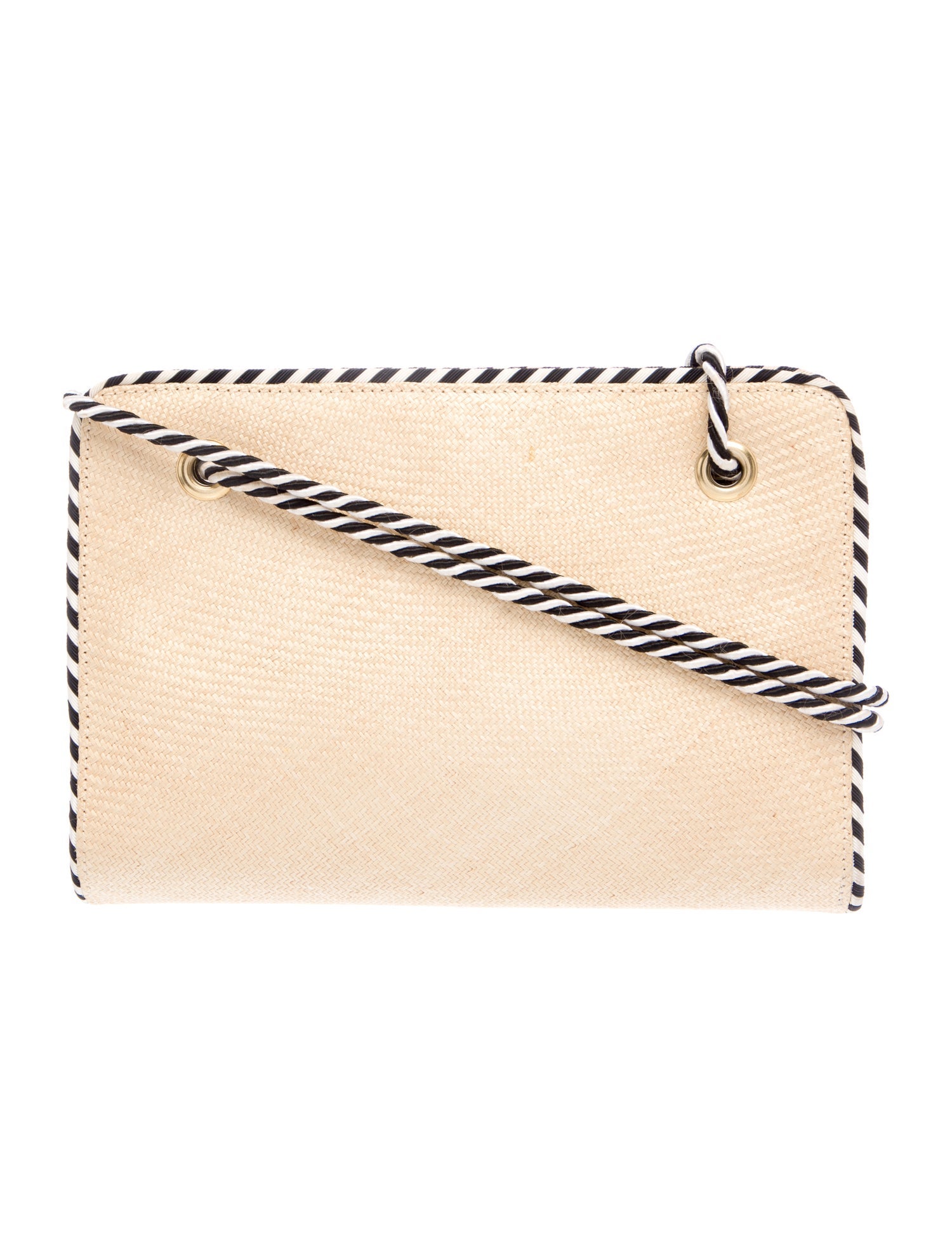 Bottega Veneta Raffia Crossbody Bag Vintage