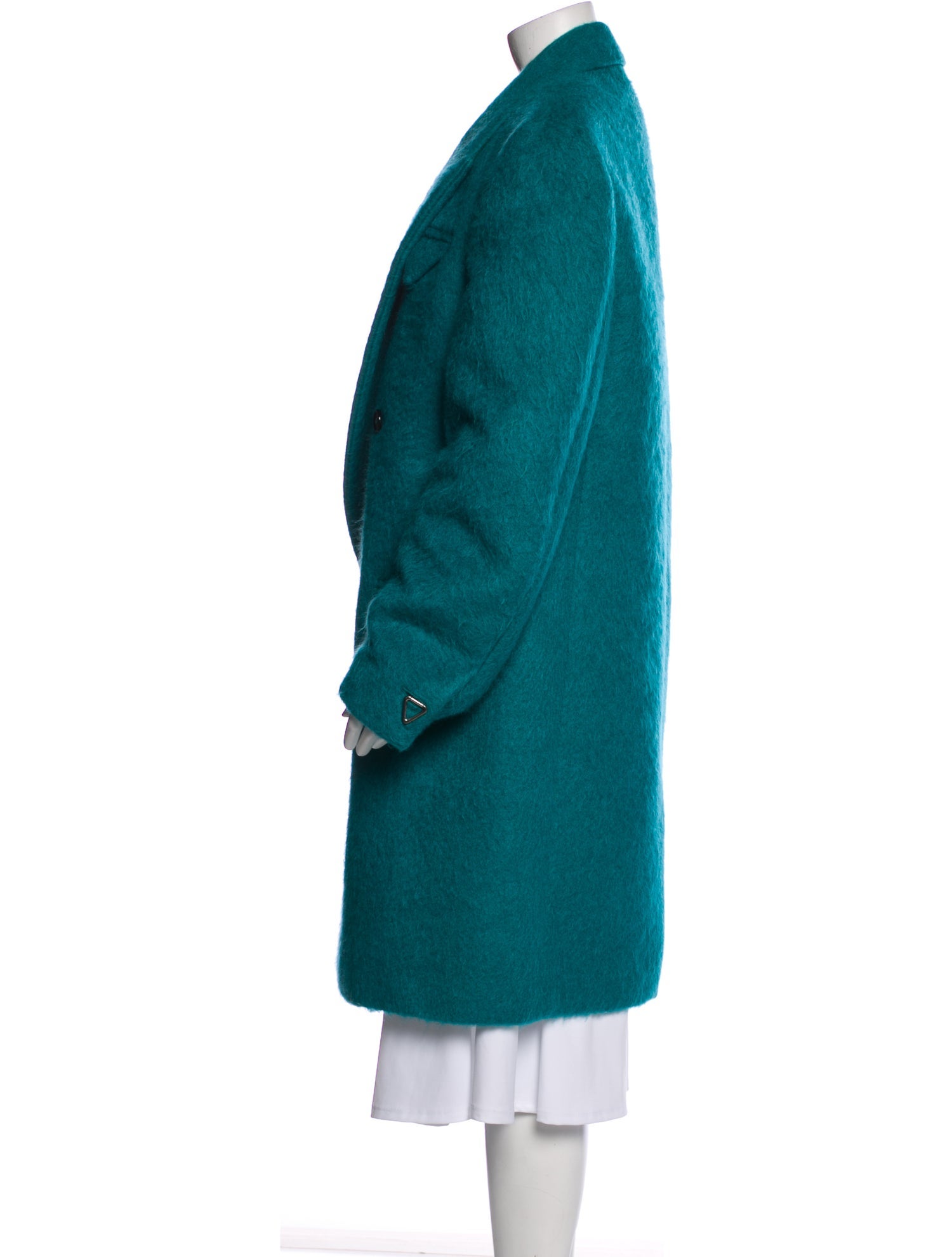 Bottega Veneta Mohair Peacoat