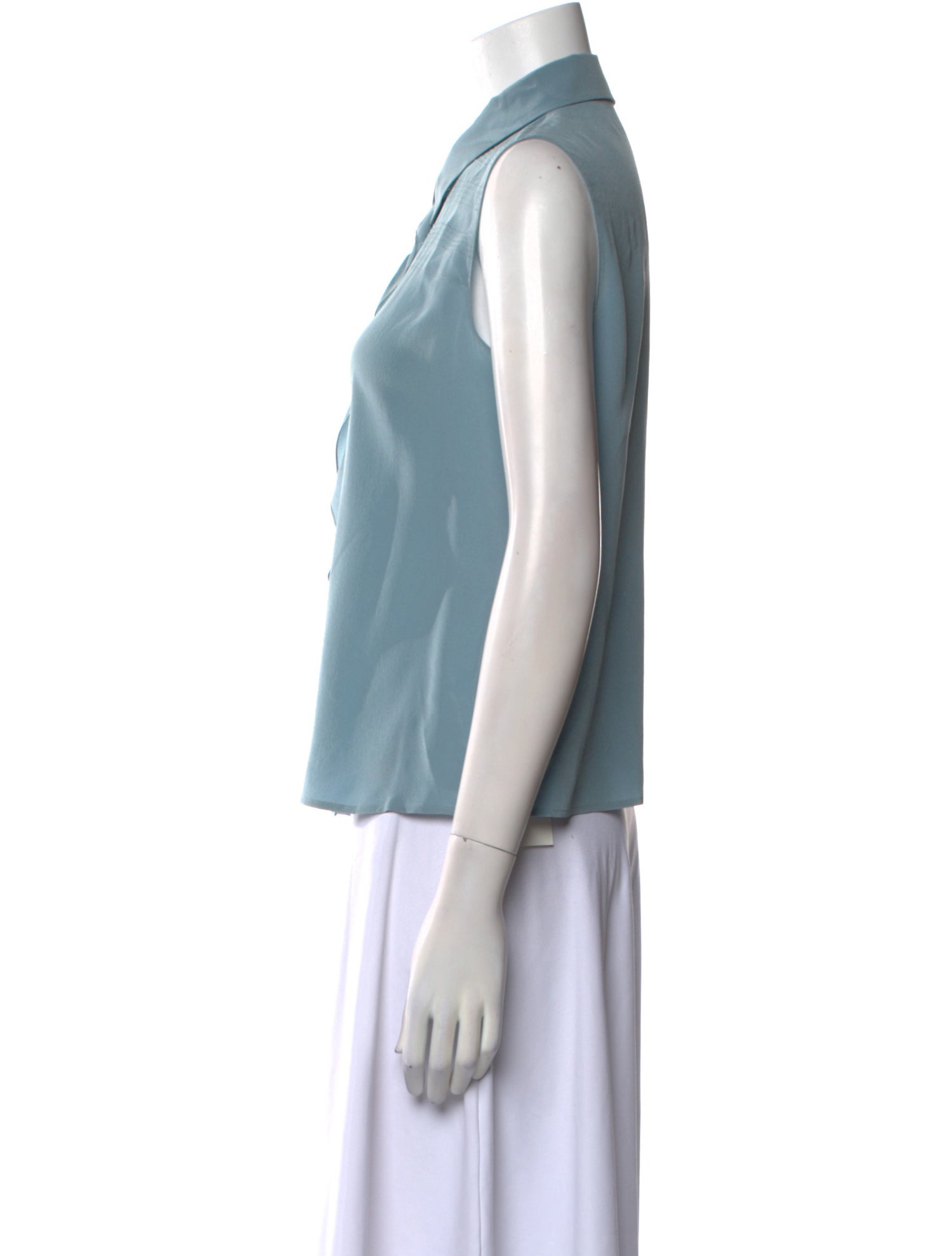Bottega Veneta Silk Sleeveless Blouse