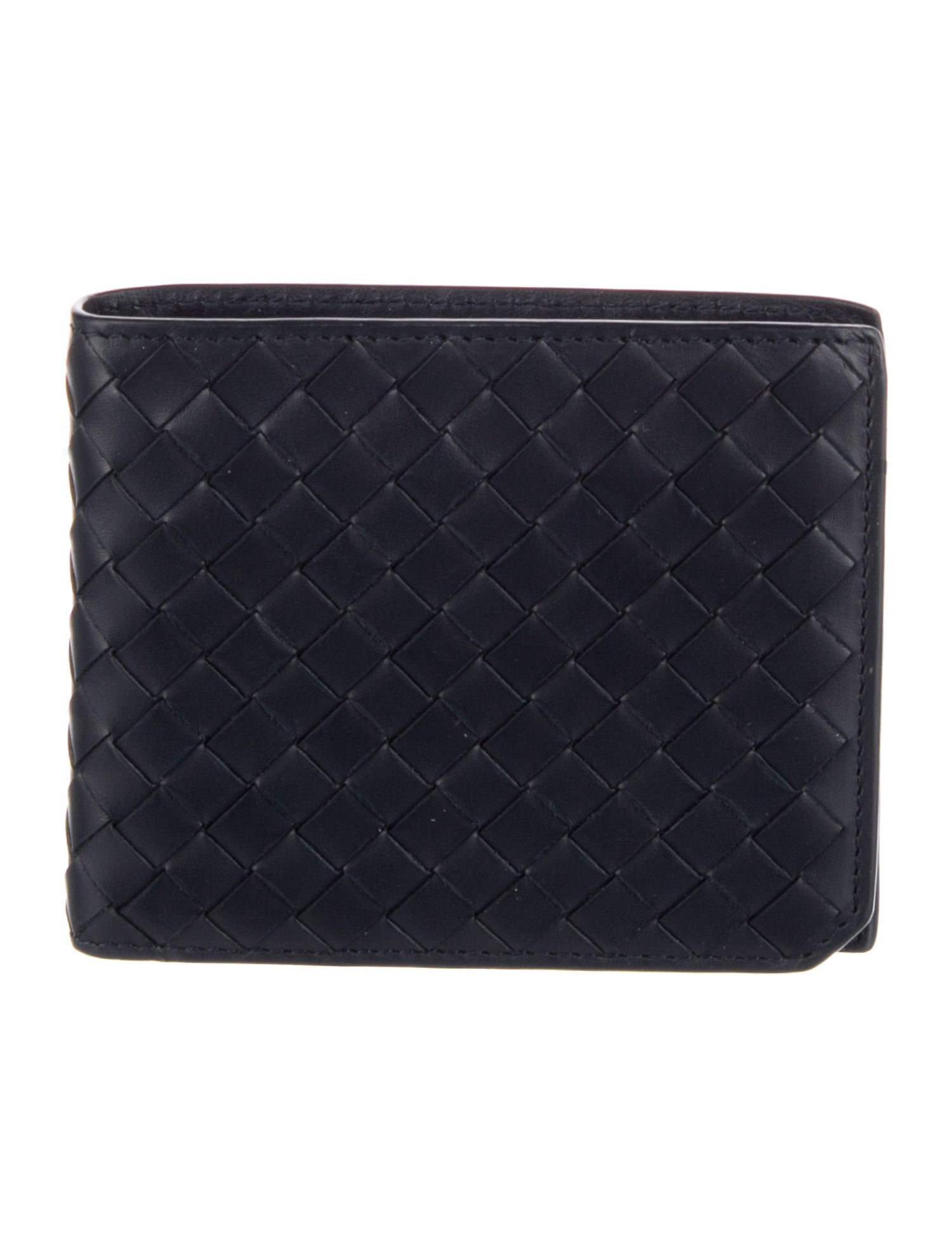 Bottega Veneta Intrecciato Weave Leather Bifold Wallet