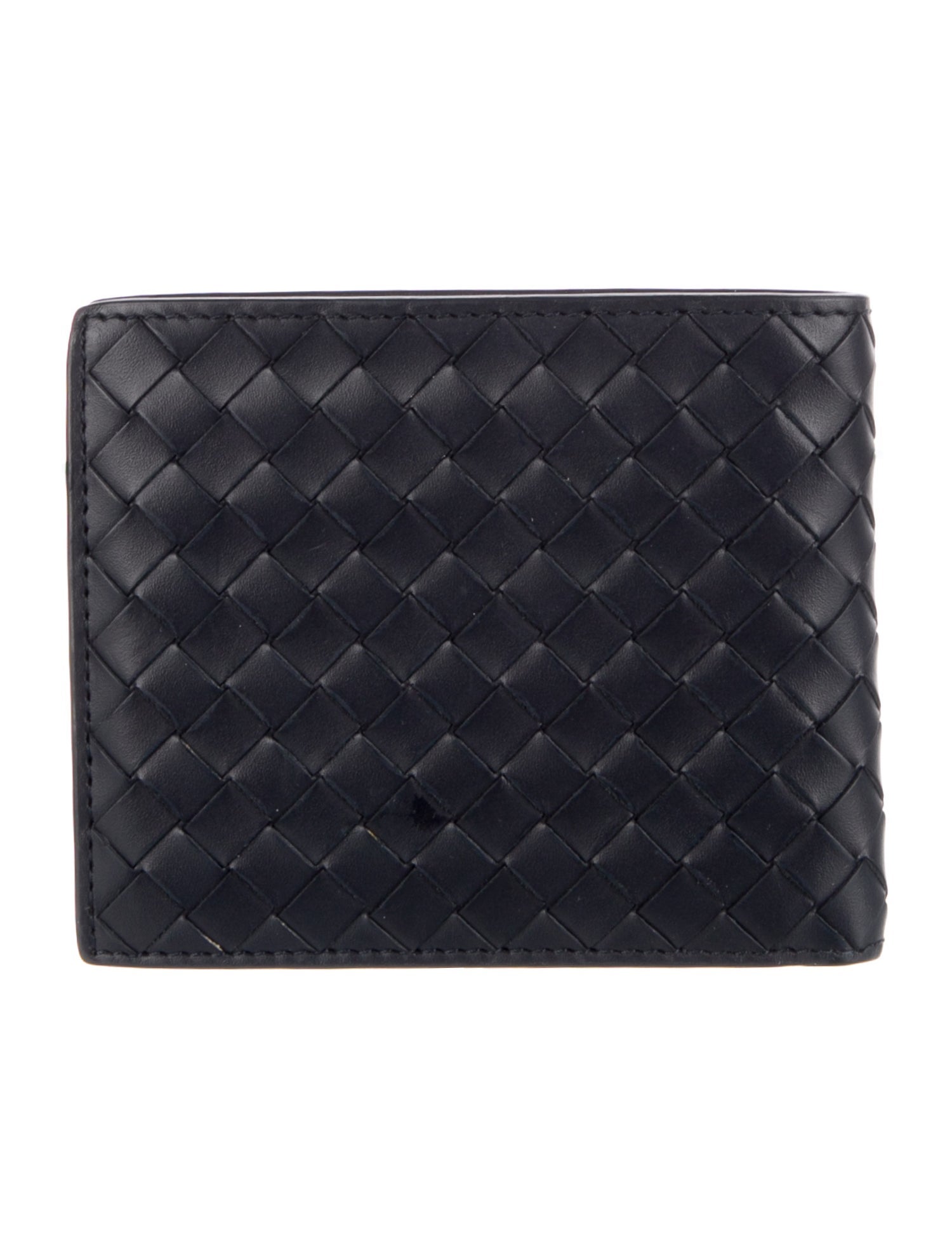 Bottega Veneta Intrecciato Weave Leather Bifold Wallet