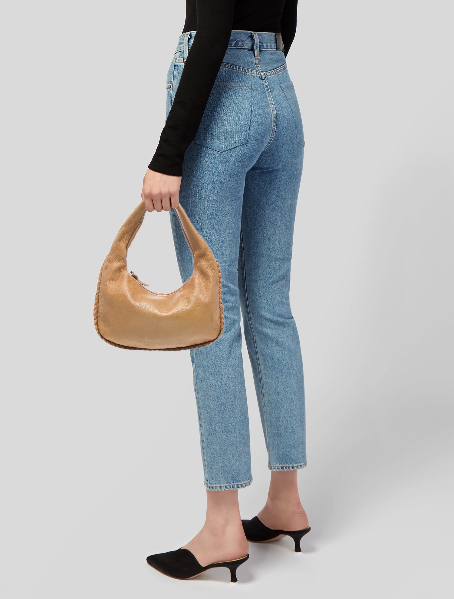 Bottega Veneta Intrecciato Cervo Hobo