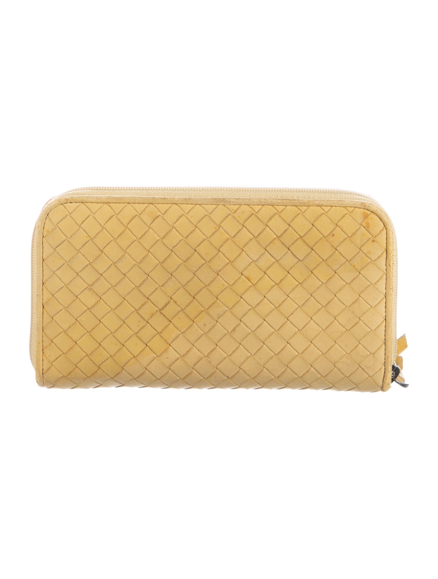 Bottega Veneta Intrecciato Weave Leather Wallet