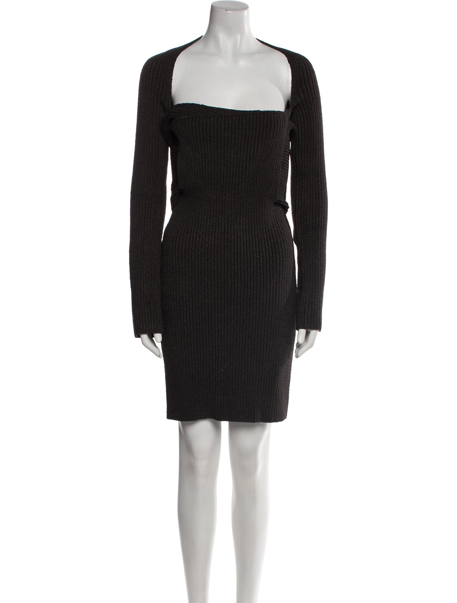 Bottega Veneta Square Neckline Mini Dress w/ Tags