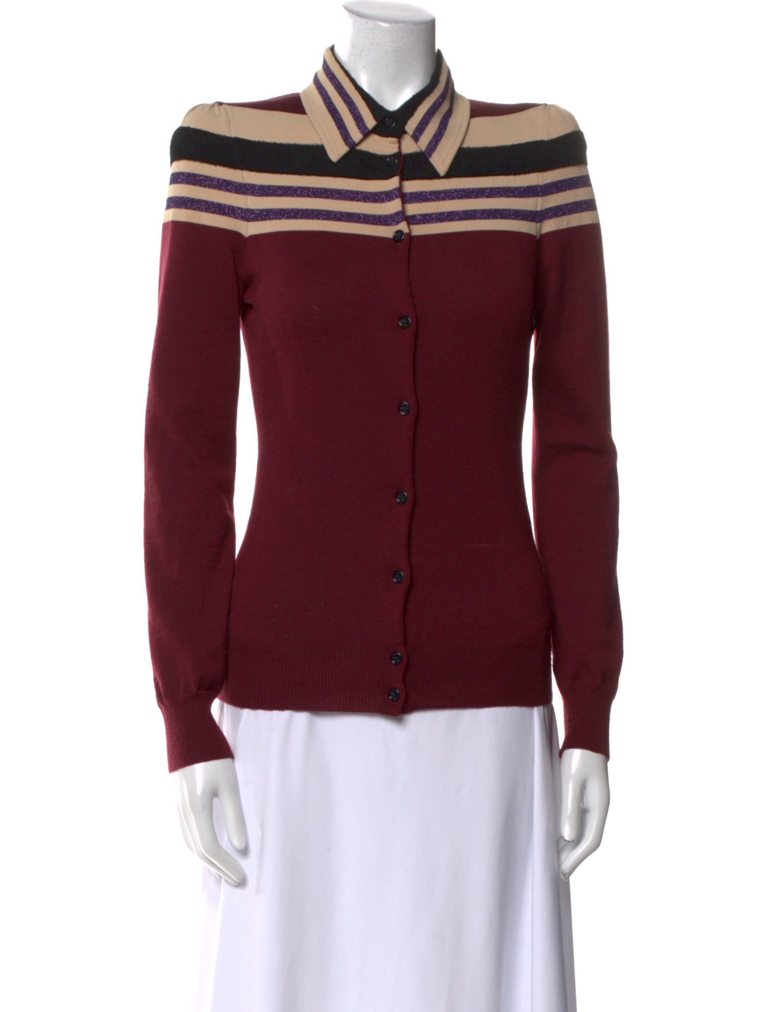 Bottega Veneta Wool Striped Sweater