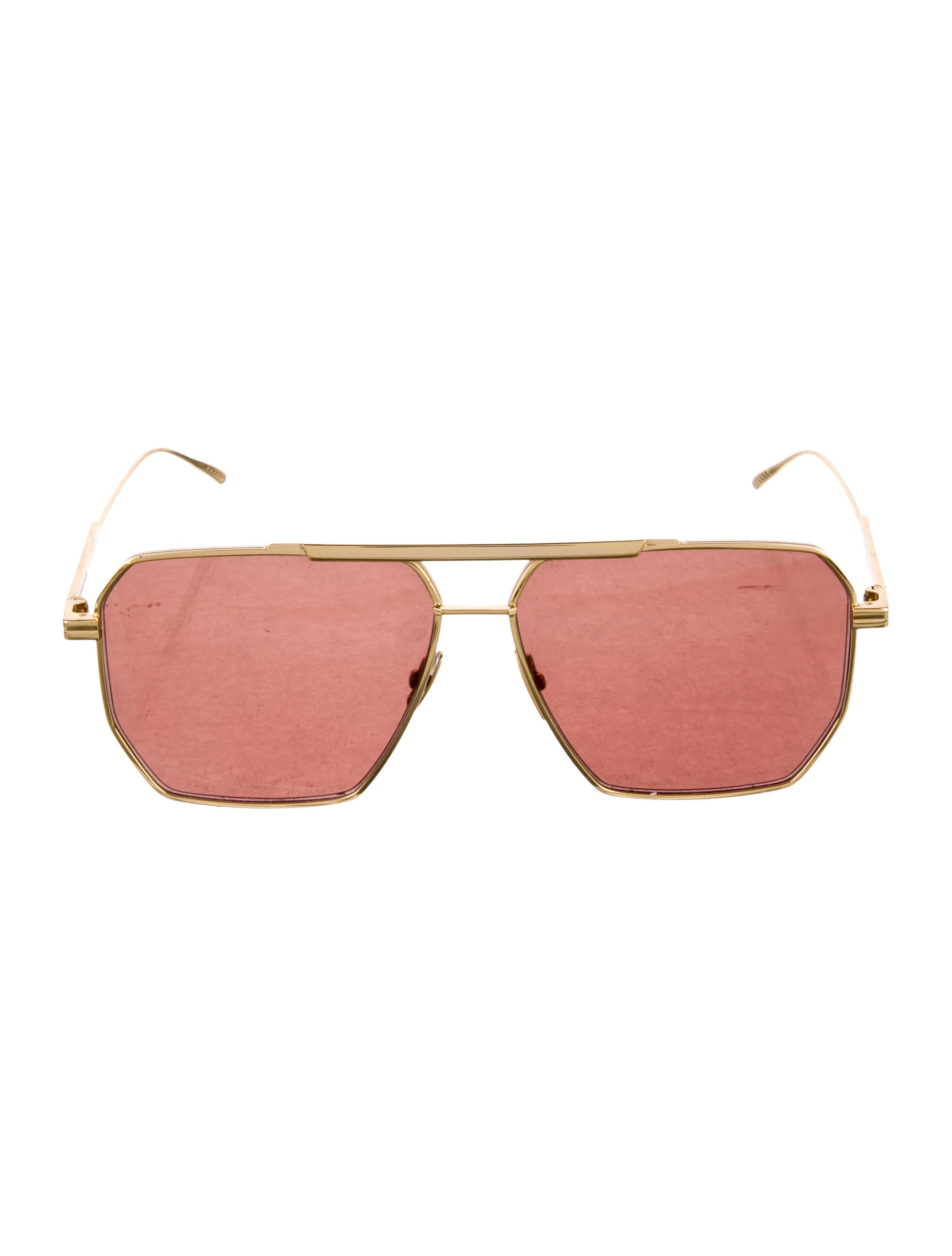 Bottega Veneta Square Tinted Sunglasses