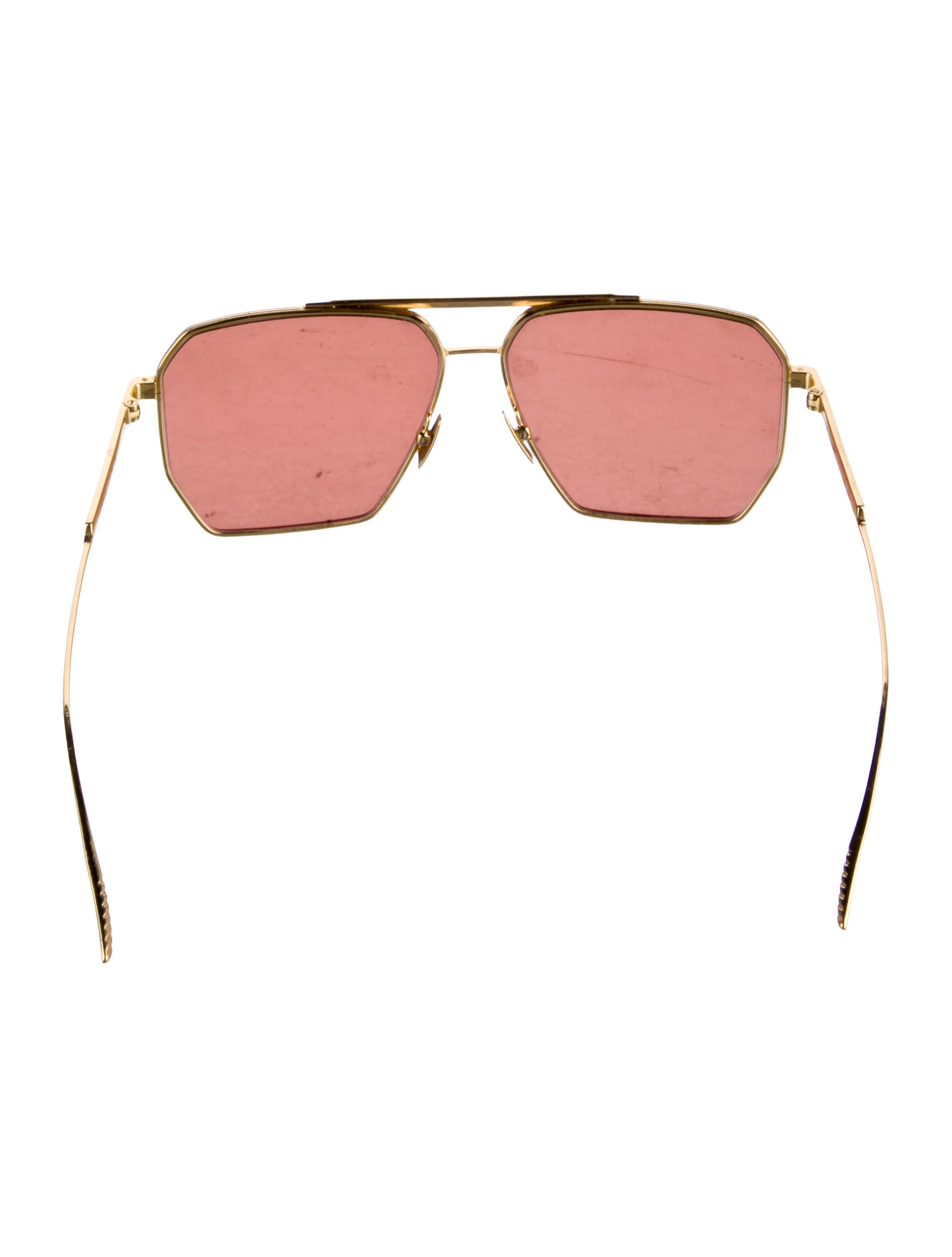 Bottega Veneta Square Tinted Sunglasses