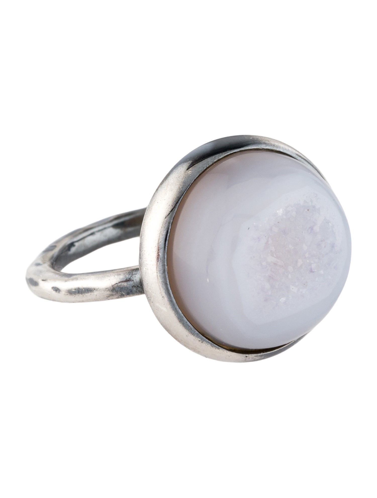 Bottega Veneta Druzy Cocktail Ring