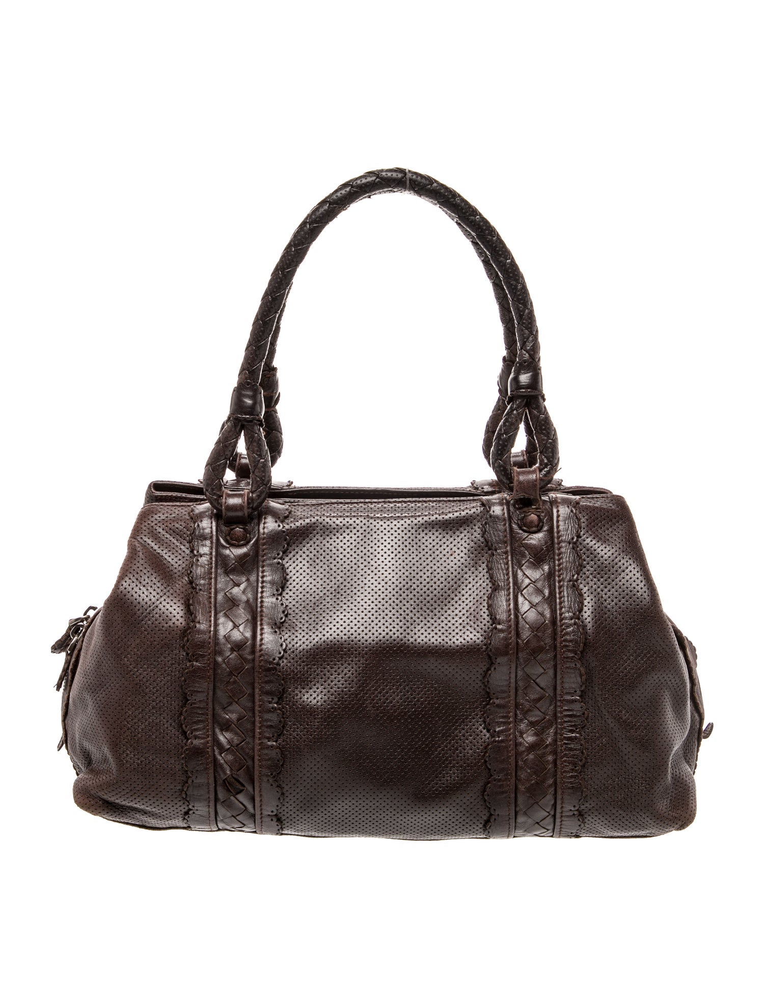 Bottega Veneta Intrecciato Shoulder Bag Vintage