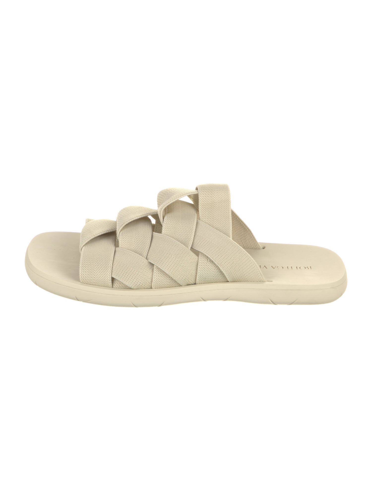 Bottega Veneta Rubber Braided Accents Slides