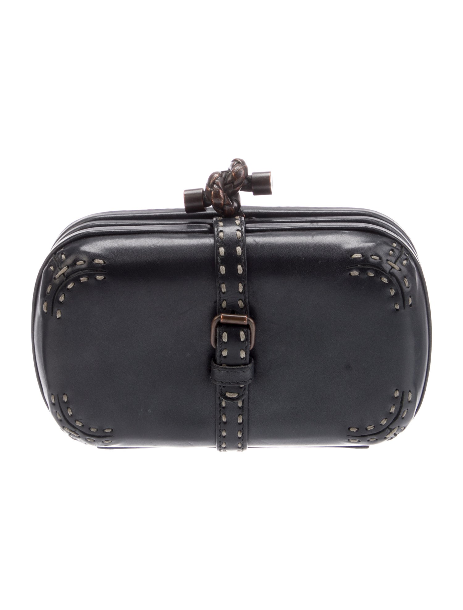 Bottega Veneta Leather Minaudière