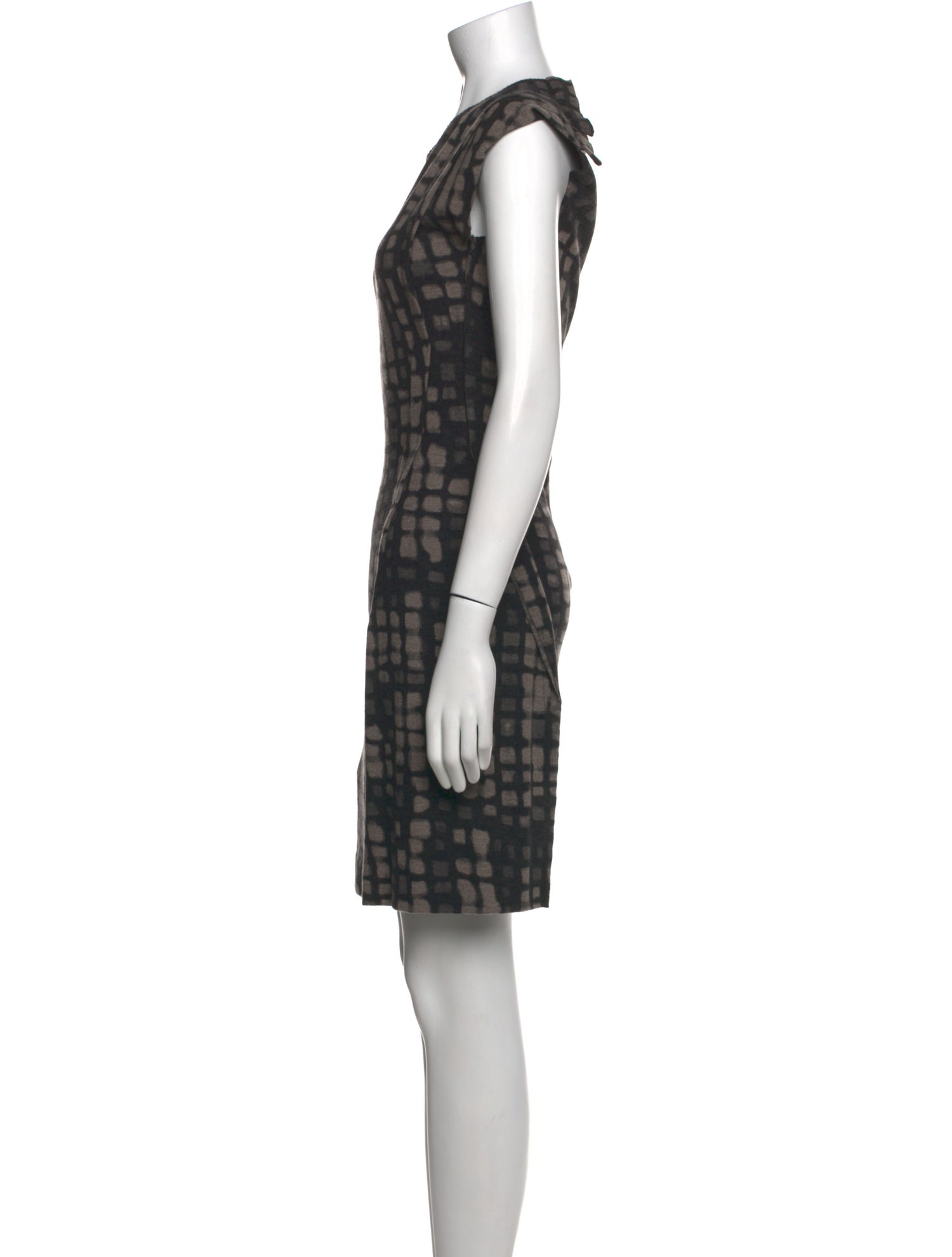 Bottega Veneta Wool Knee-Length Dress