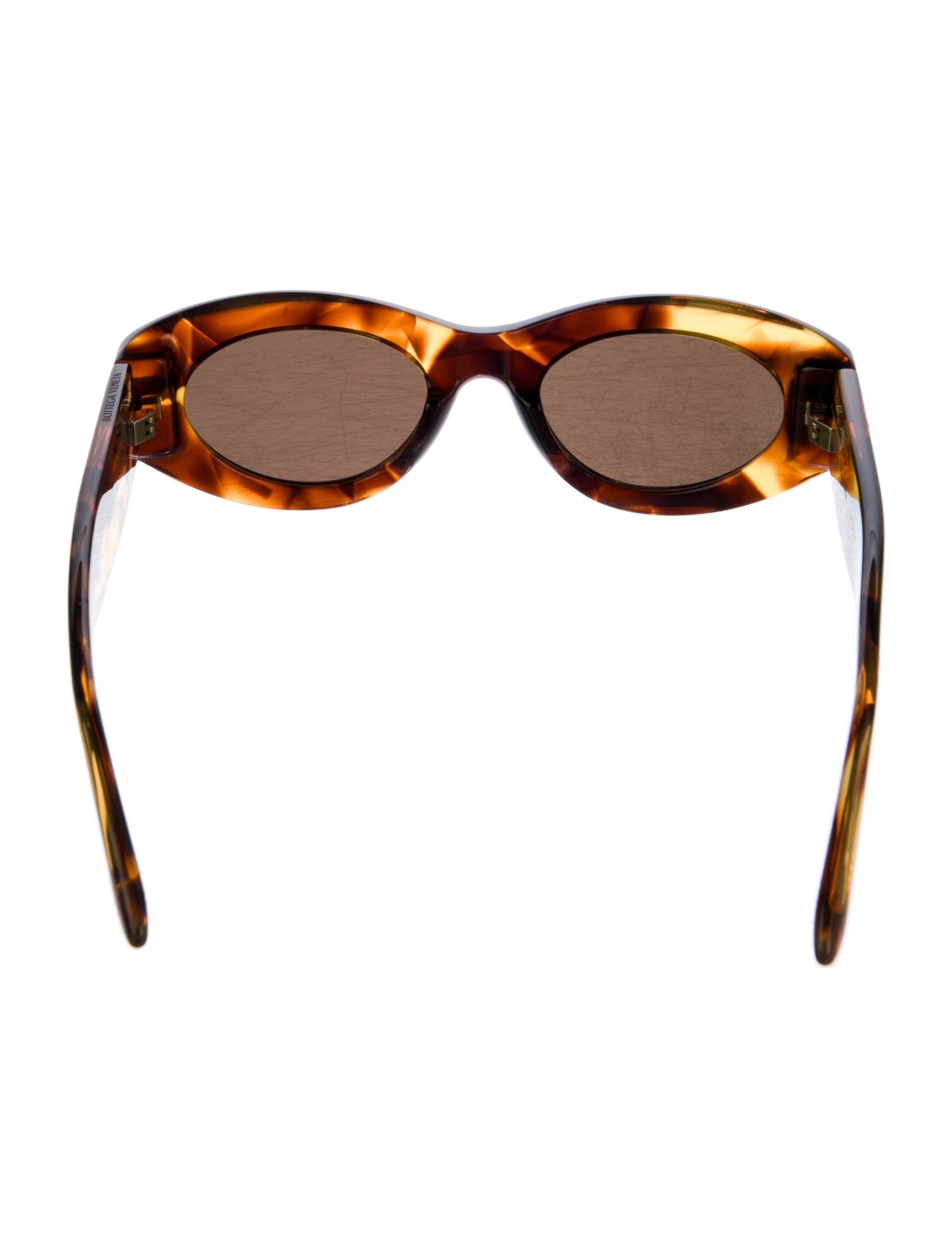 Bottega Veneta Round Tinted Sunglasses