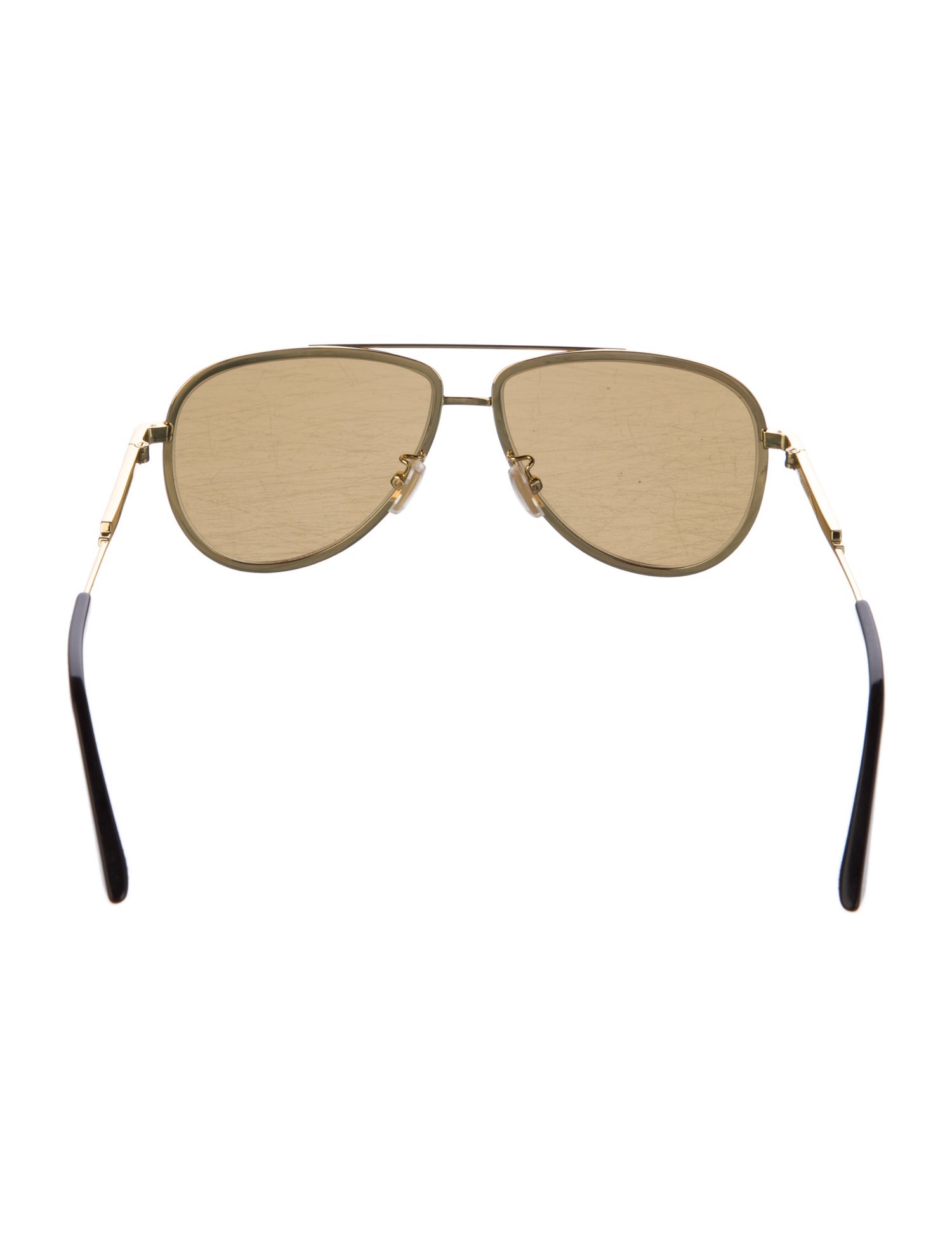 Bottega Veneta Aviator Tinted Sunglasses