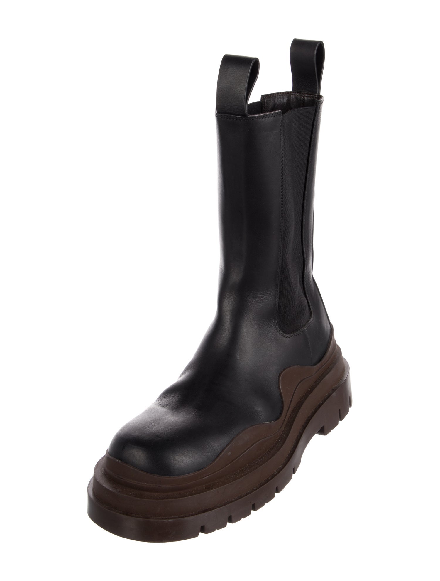 Bottega Veneta Leather Chelsea Boots