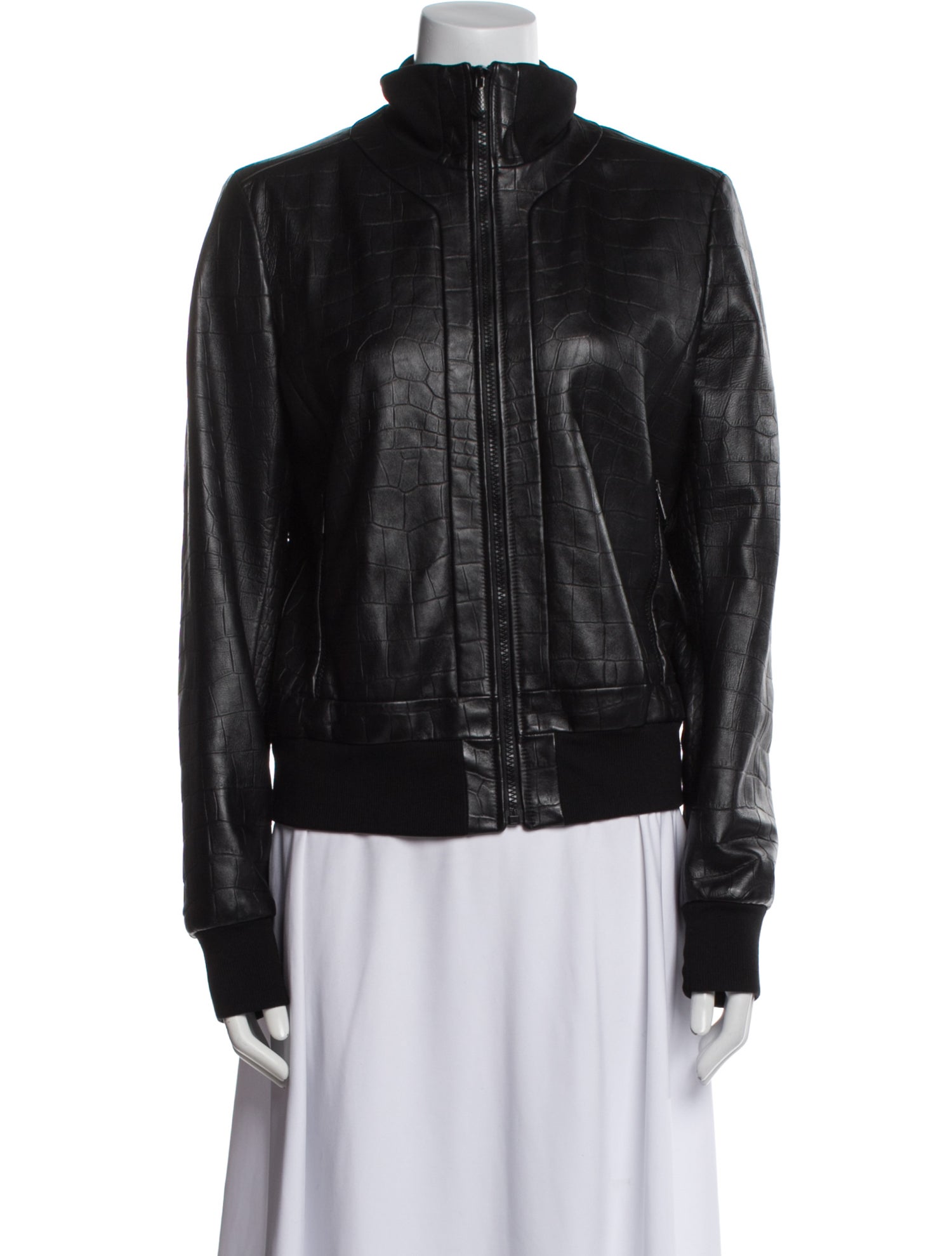 Bottega Veneta Leather Biker Jacket