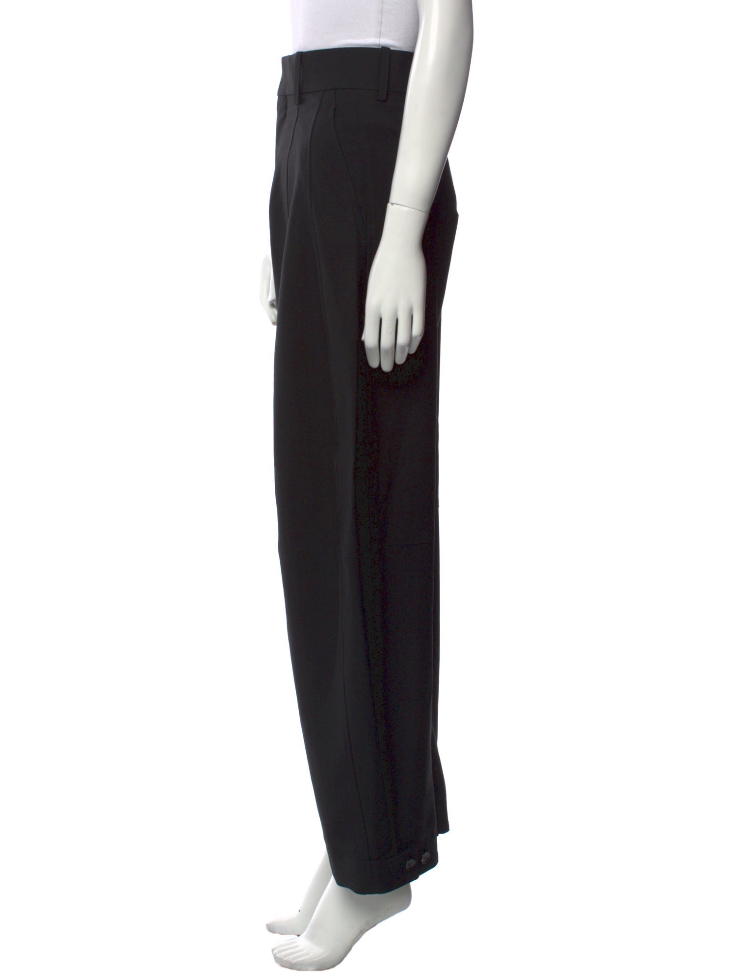 Bottega Veneta Wool Wide Leg Pants