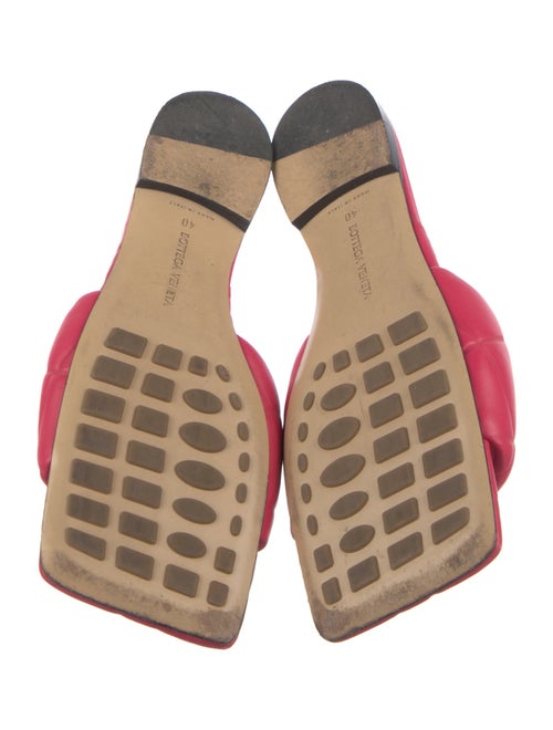Bottega Veneta Intrecciato Weave Leather Slides