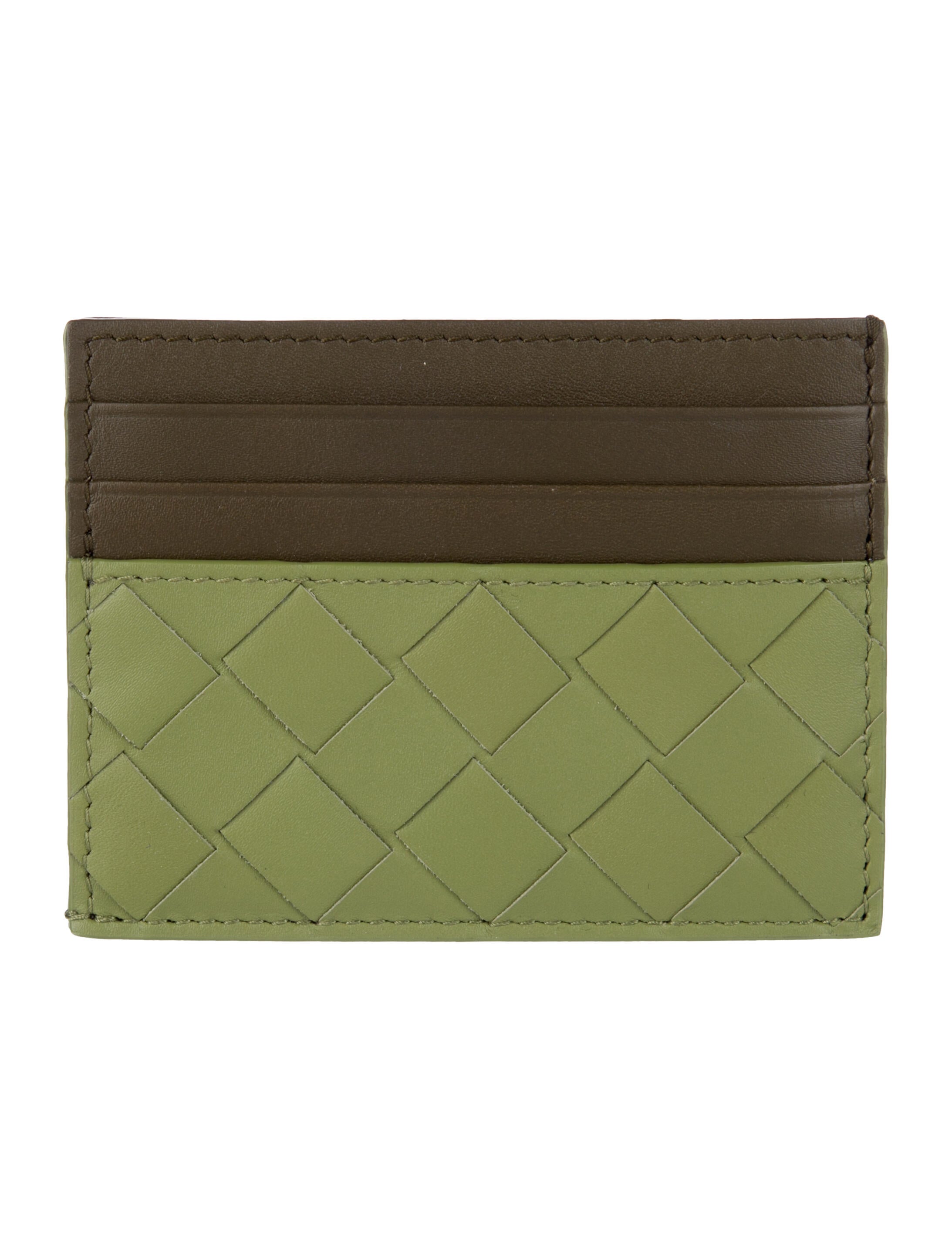 Bottega Veneta Cardolder Intrecciato Weave Card Holder