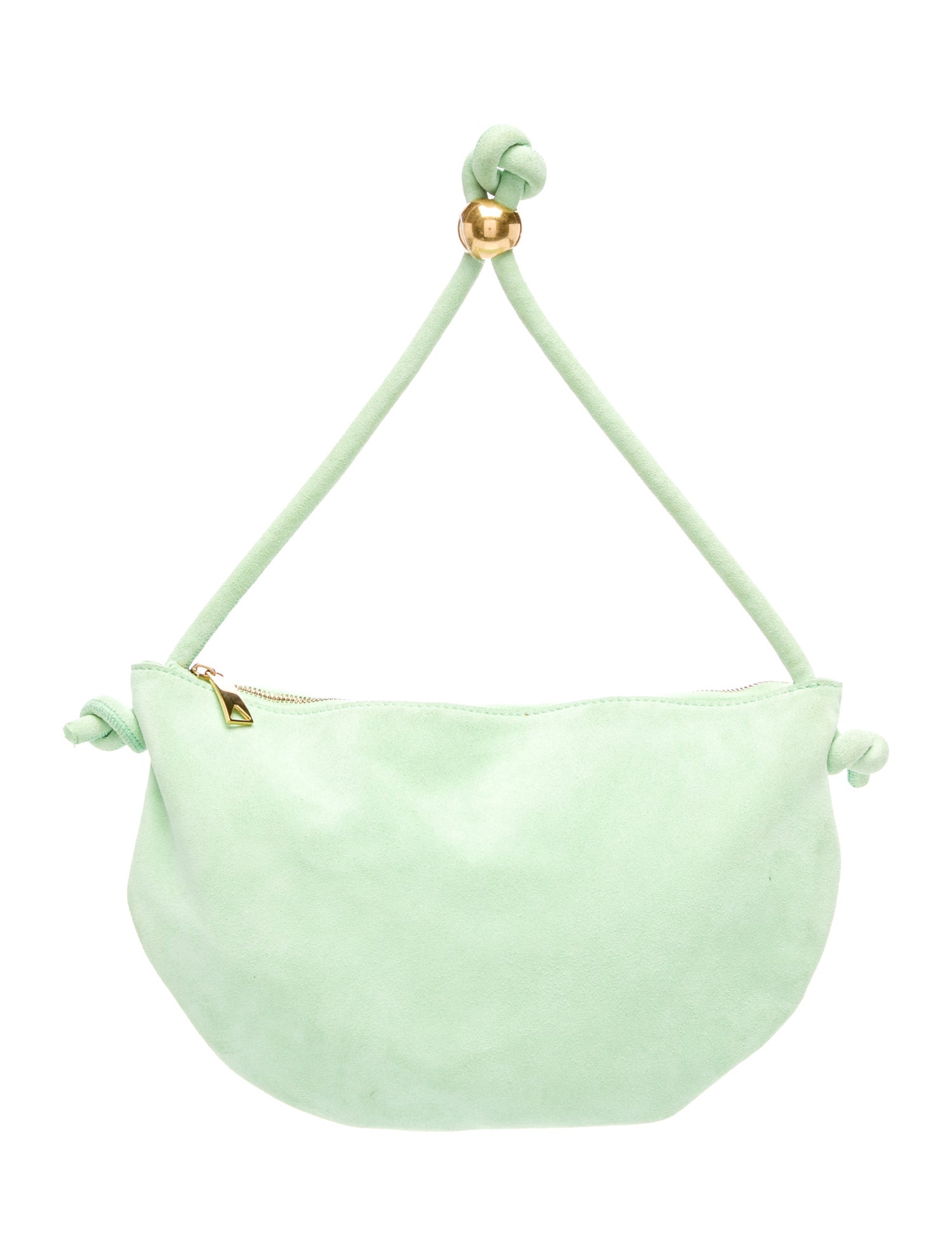 Bottega Veneta Suede Half Moon