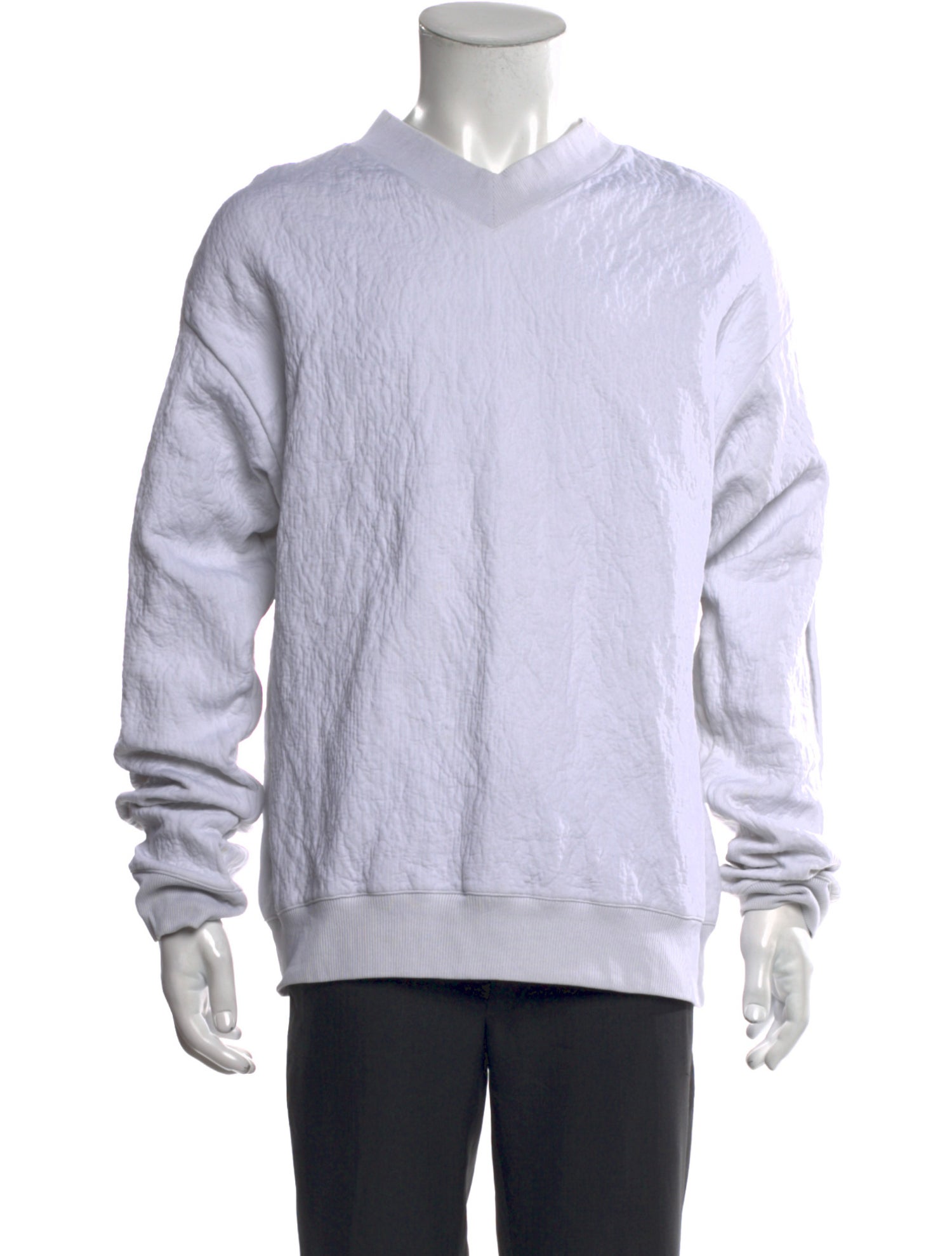 Bottega Veneta Crew Neck Long Sleeve T-Shirt